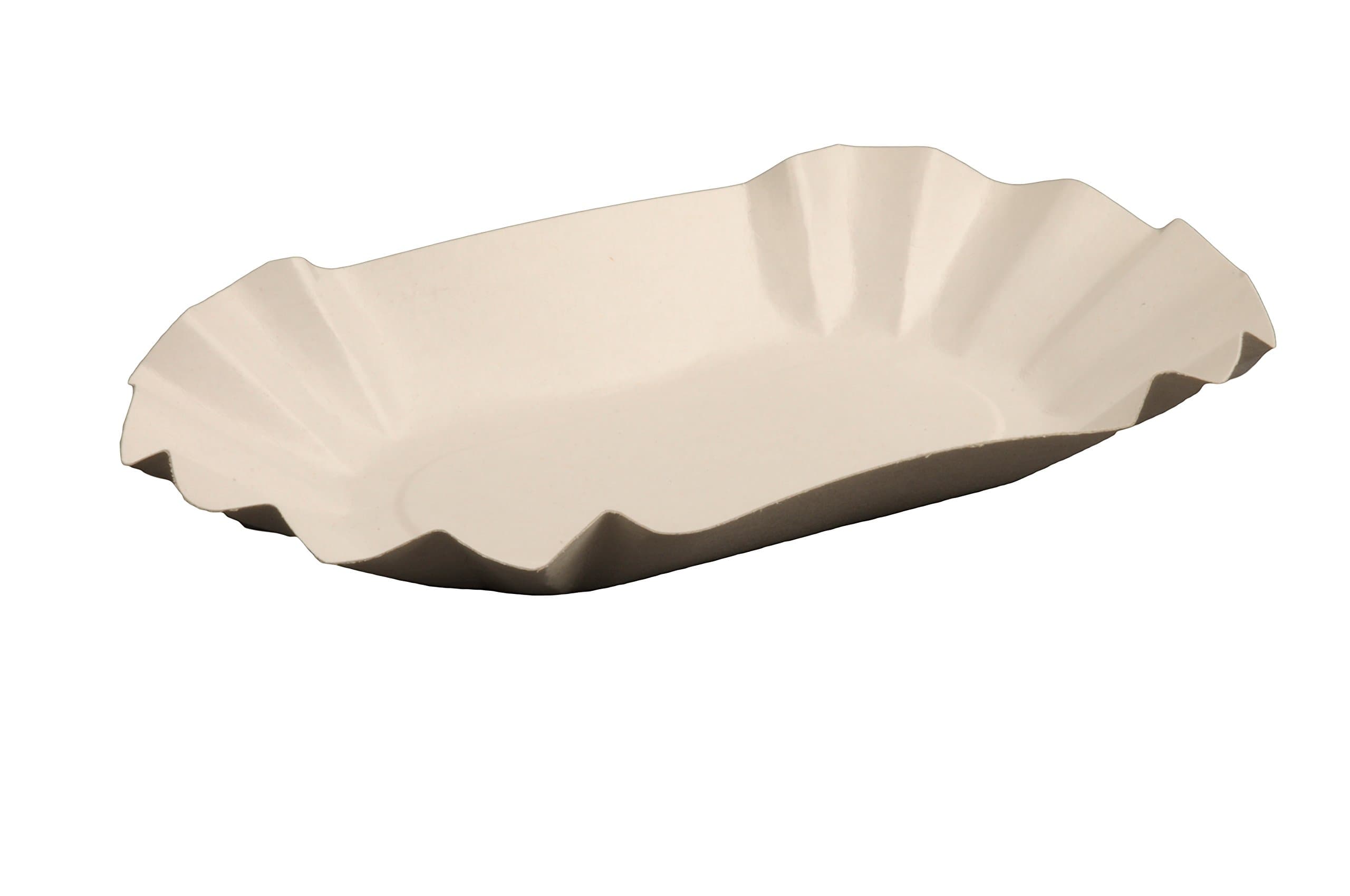 Semy Cardboard Tray Rectangular 10.5x17.5x3 cm Coated (Pack of 250)