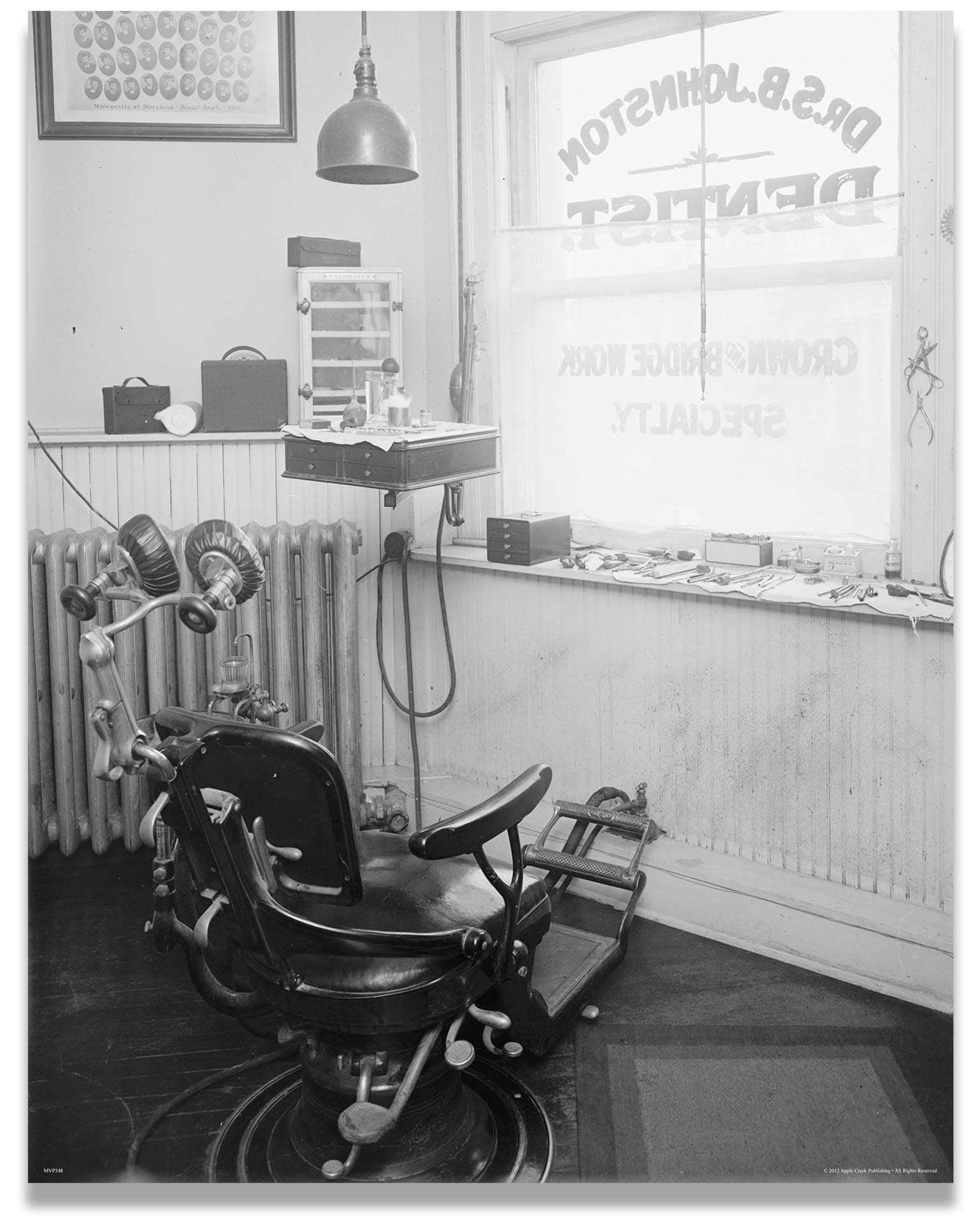 Dentist Motivational Poster Art Print 11x14 Dental Instruments Tools Vintage Photographs Wall Decor Pictures