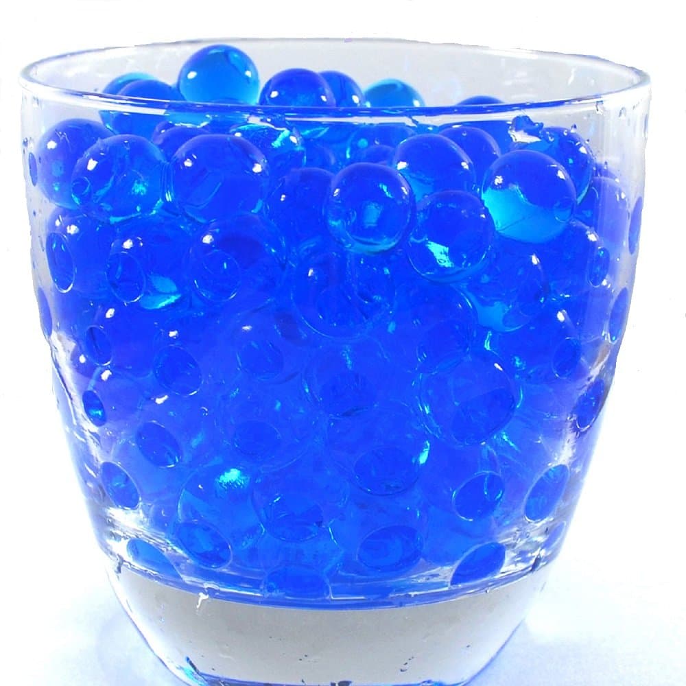 JellyBeadZ Brand Water Bead Gel 8 Ounce Package - Ice Blue