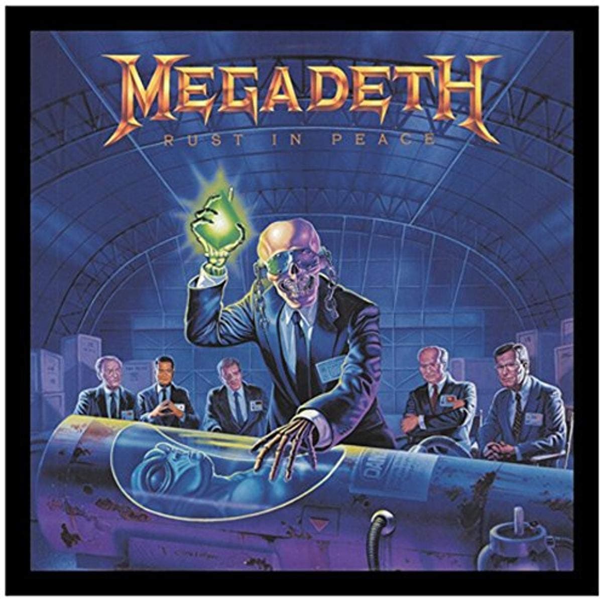 Application Megadeth Alien Patch, Black