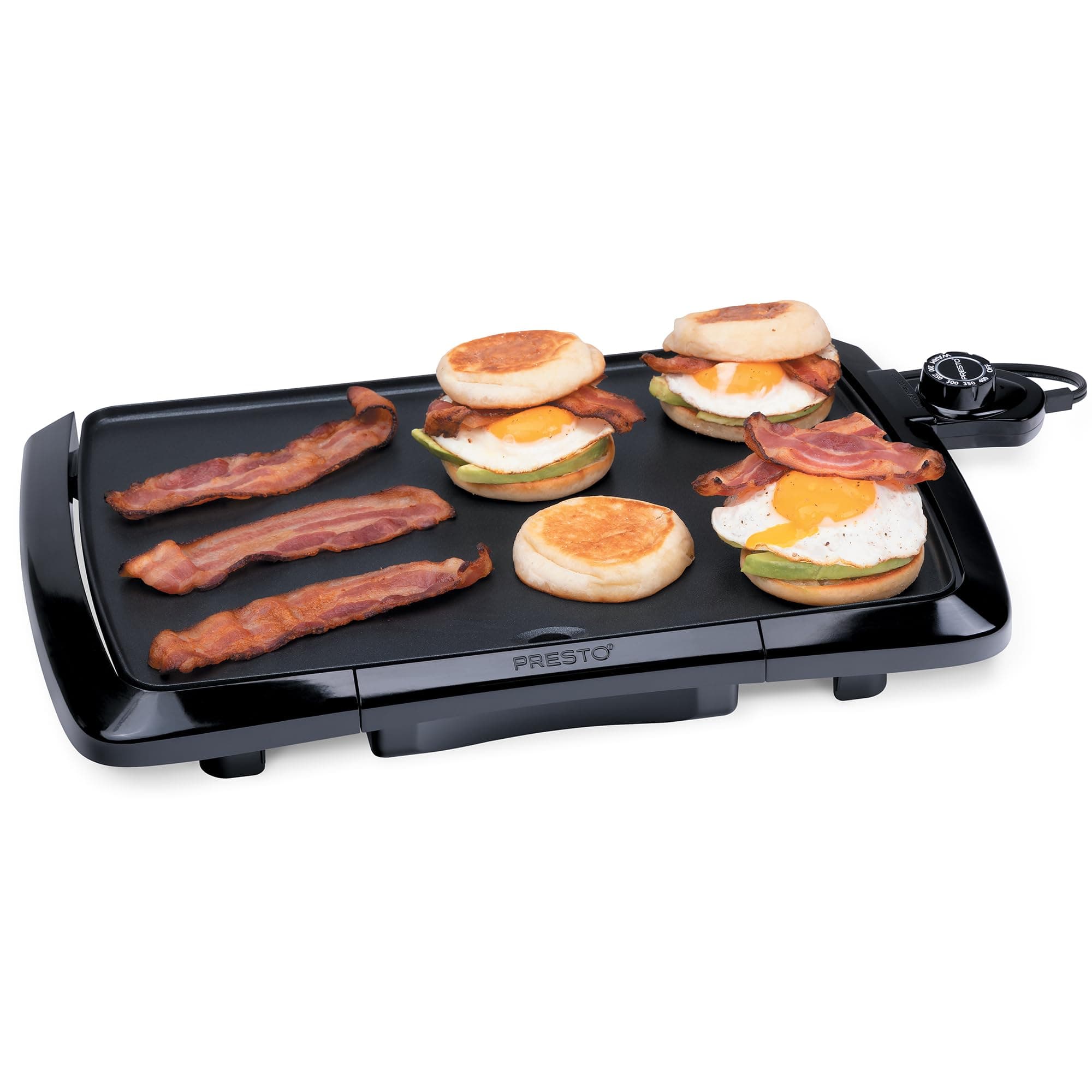 Presto 07047 Cool Touch Electric Griddle - 1300 Watts, Black