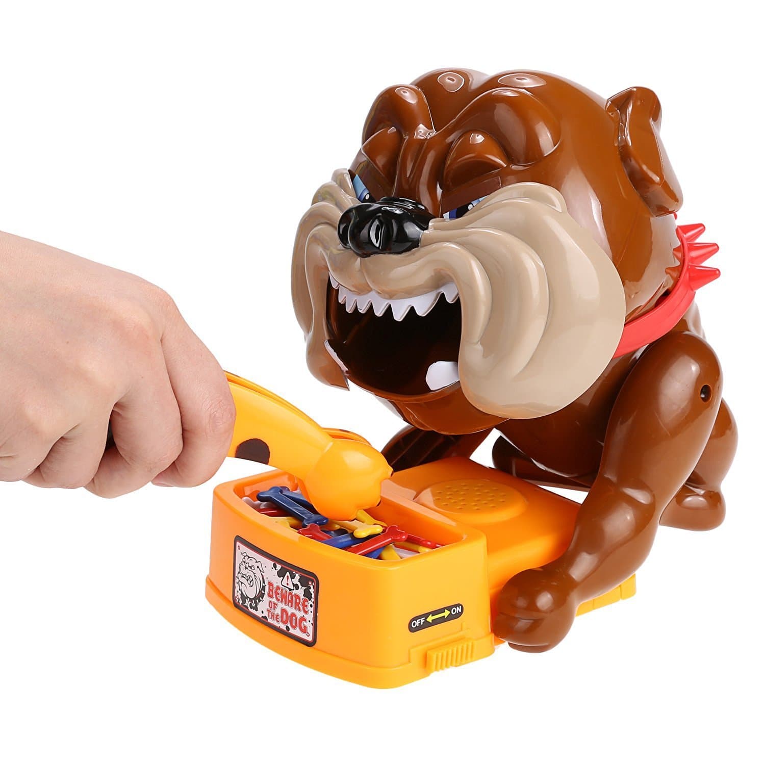 Don't Take Buster's Bones Beware of the Dog Party Game Shaped Tricky Intelligence Toys Dolls Electric Board Game