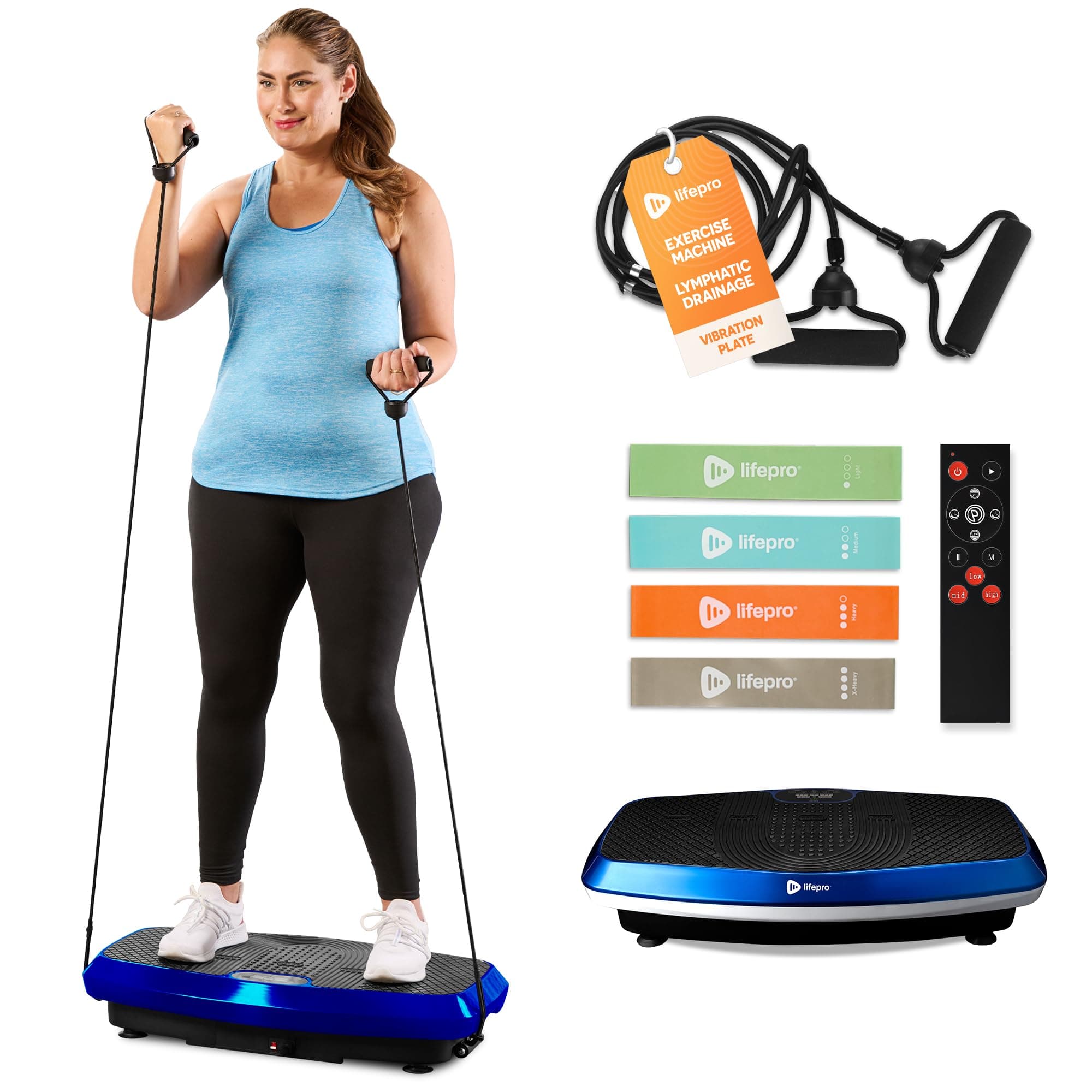 Hovert 3D Heavy Duty Vibration Plate Machine – Sturdy Dual Motor Platform with Lateral & 3D Motion – Full Body Workout for Strength, Balance, Recovery & Circulation