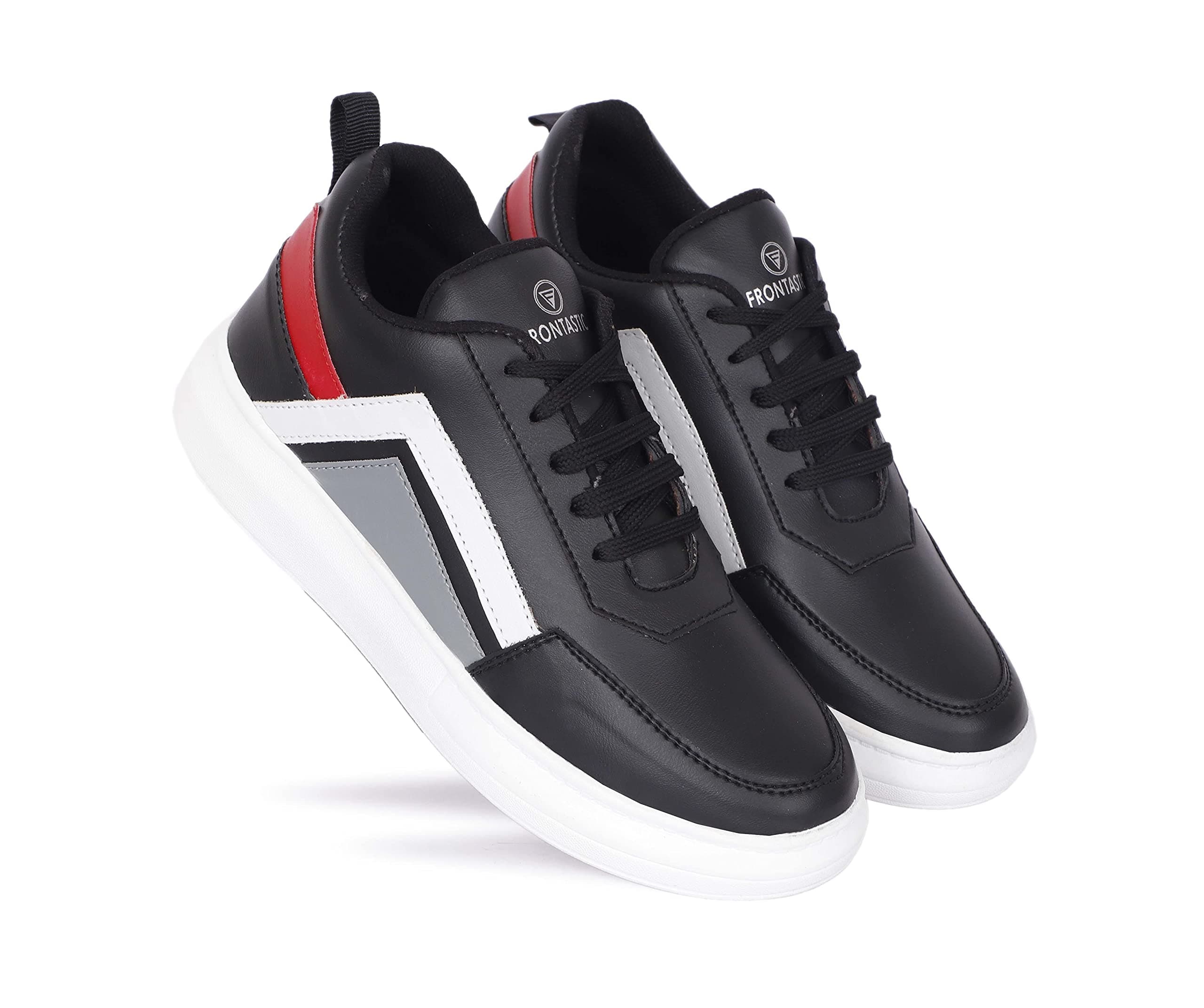 FRONTASTIC Men's Breathable Walking Shoes Comfortable Lightweight Work Casual Workout Sneakers for Indoor Outdoor Gym Travel - FRS2082