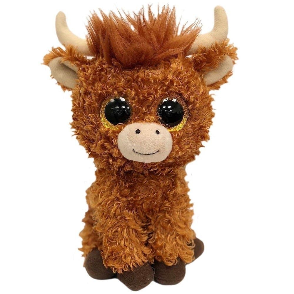 36659 Angus Highland Cow Beanie Boo