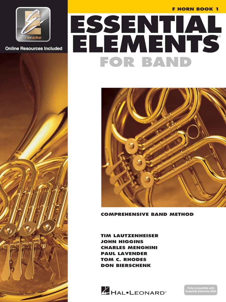 Essential Elements for Band - French Horn Book 1 with EEi | Beginner Method Songbook and Sheet Music for Students and Teachers | Step-by-Step Learning, Tone, and Rhythm Development Guide