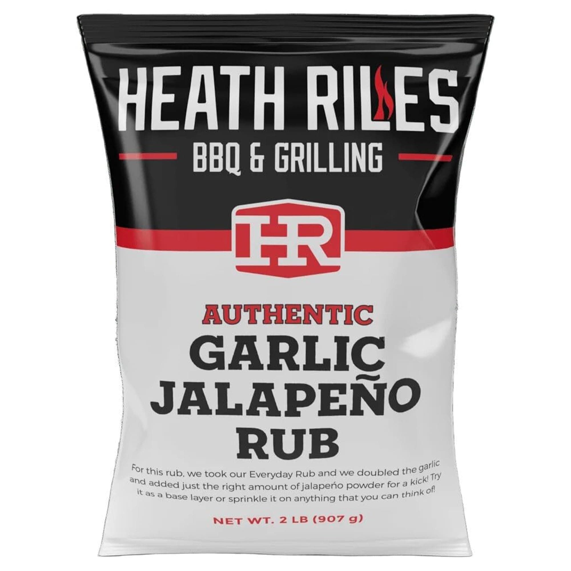 Rub, Garlic Jalapeño Rub Seasoning, Champion Pitmaster Recipe, Shaker Spice Mix, 2 lb./32 oz.