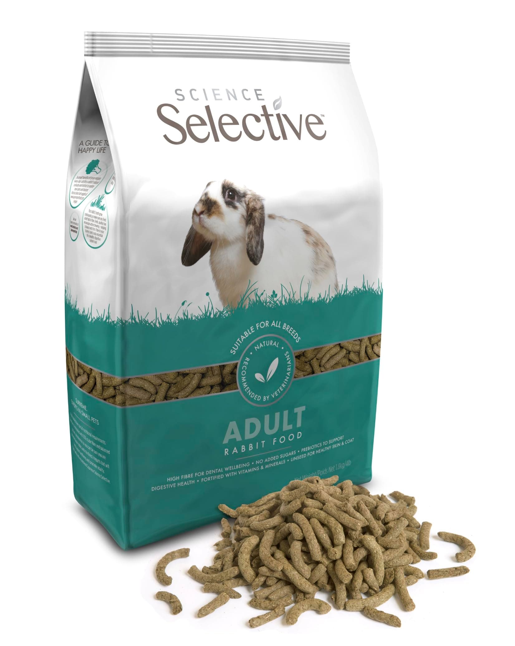 Supreme Petfoods Science Selective Rabbit Food, 4 lb