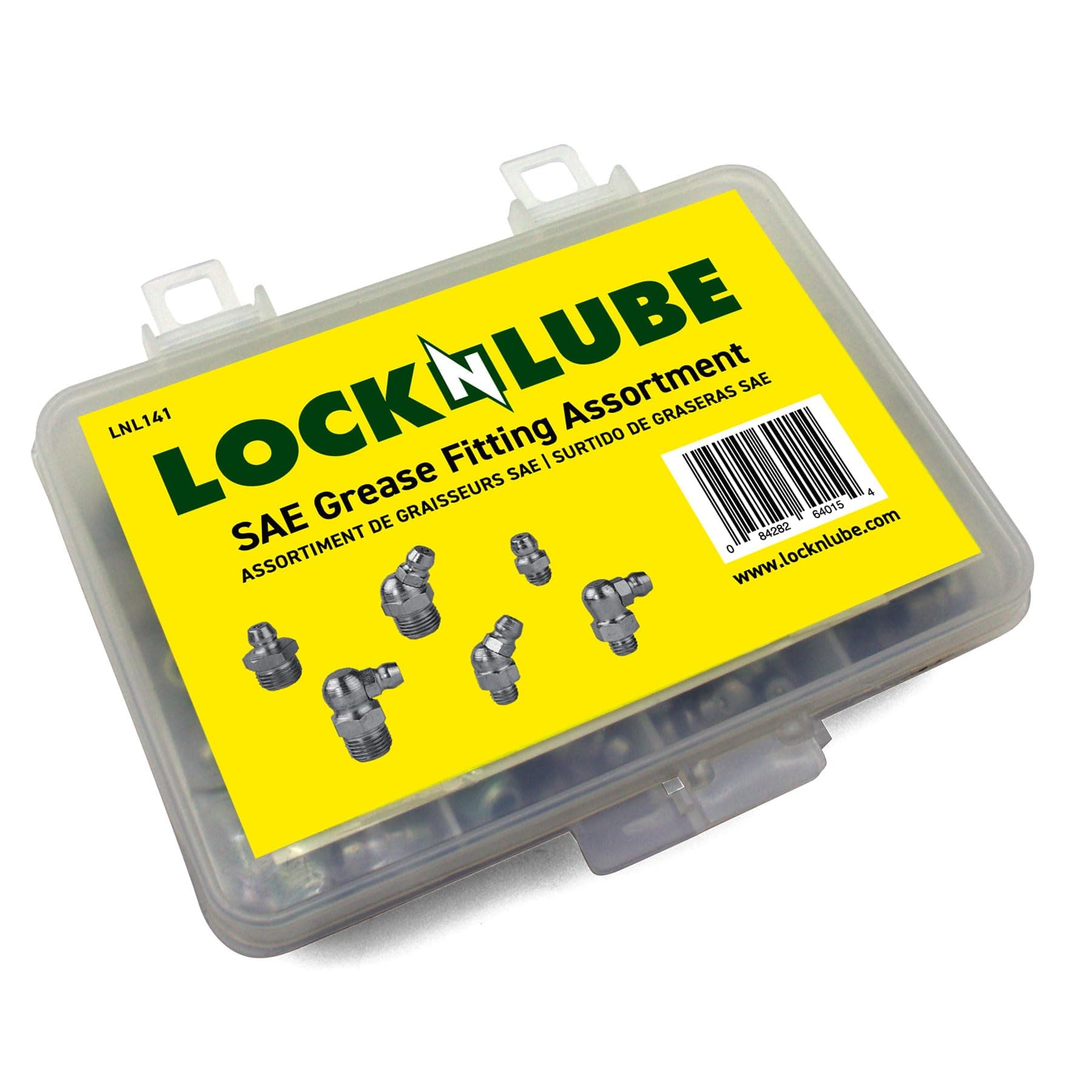 LockNLube LNL141 SAE Grease Fittings Set