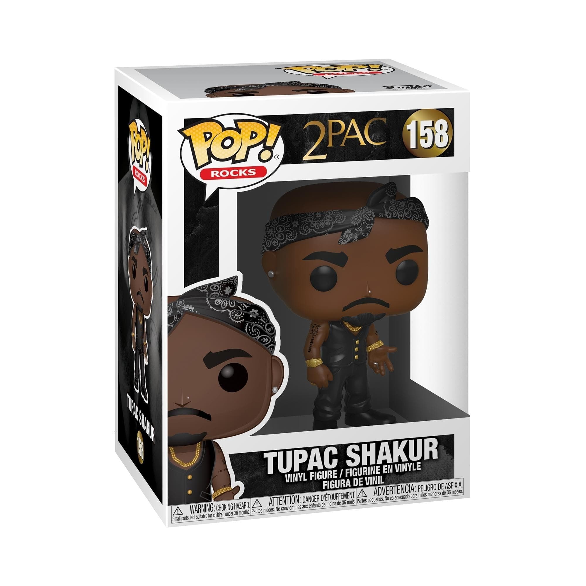 POP! Rocks: Tupac with Vest & Bandana