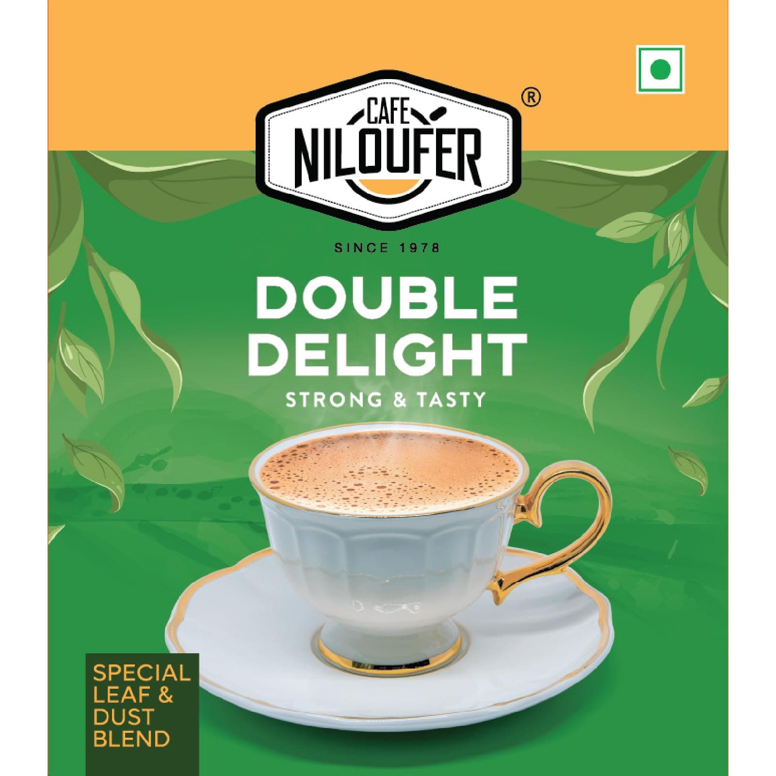 Cafe Niloufer Assam Double Delight Tea Powder 250g | Strong & Flavourful Assam Blend