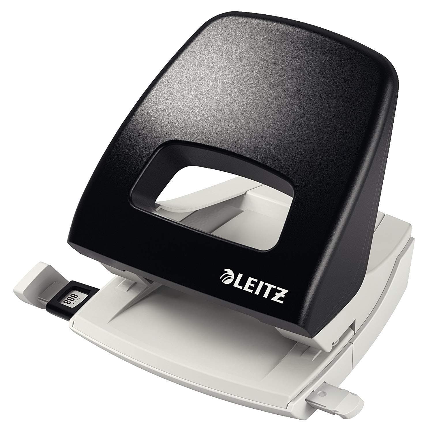 Leitz 50050095 "Nexxt Series" Office Hole Punch - Black