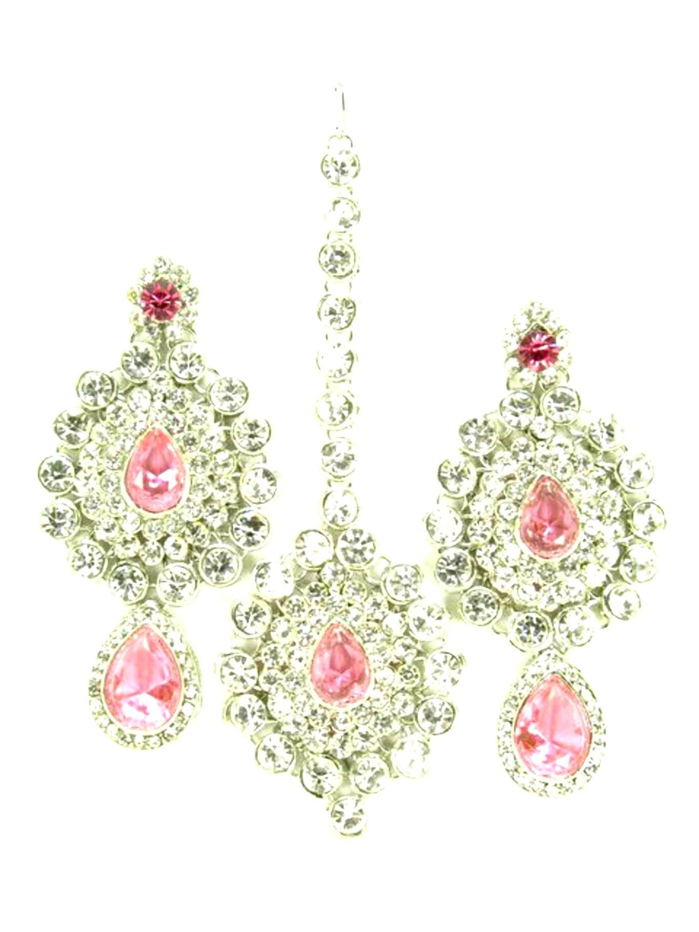 Trendy Fashion Hair Braid/Kundan Choti/Multi-Usable Hair with Earring Set for Women/AZINBE