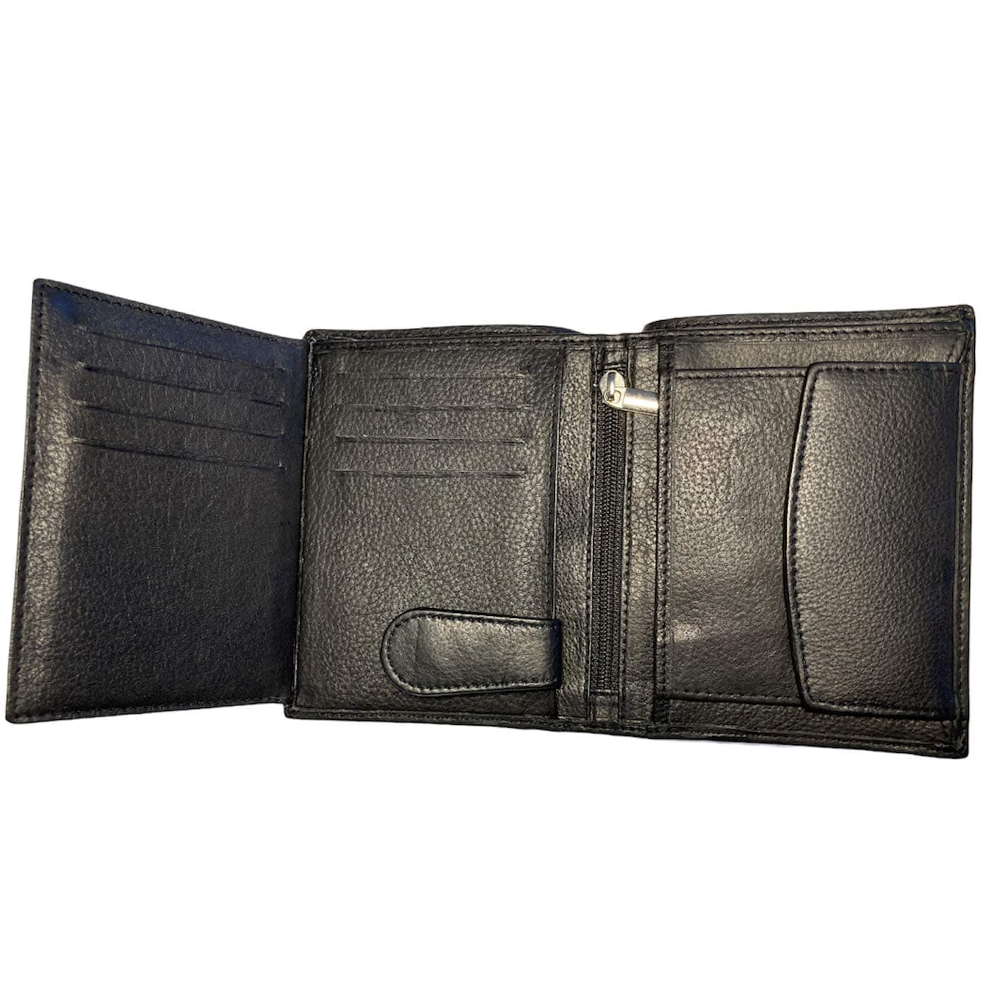 SHREYAT Men's Quality Bi-Fold Leather Wallet Cardholder in Premium Natural Soft Genuine Nappa Leather