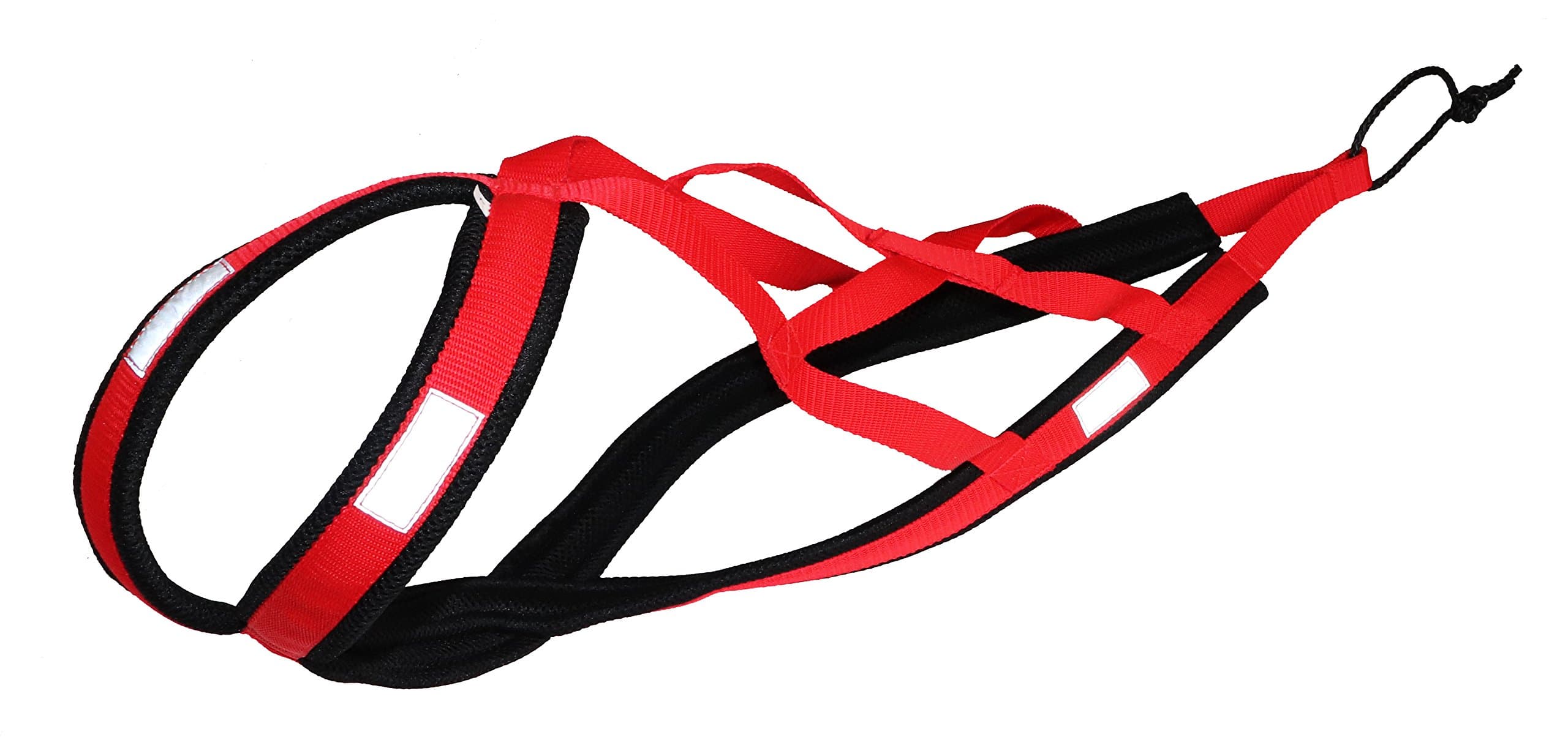 Northern Howl X-Back Dog Harness for Canicross Bike Skijöring Dogscooting Sledge in Red