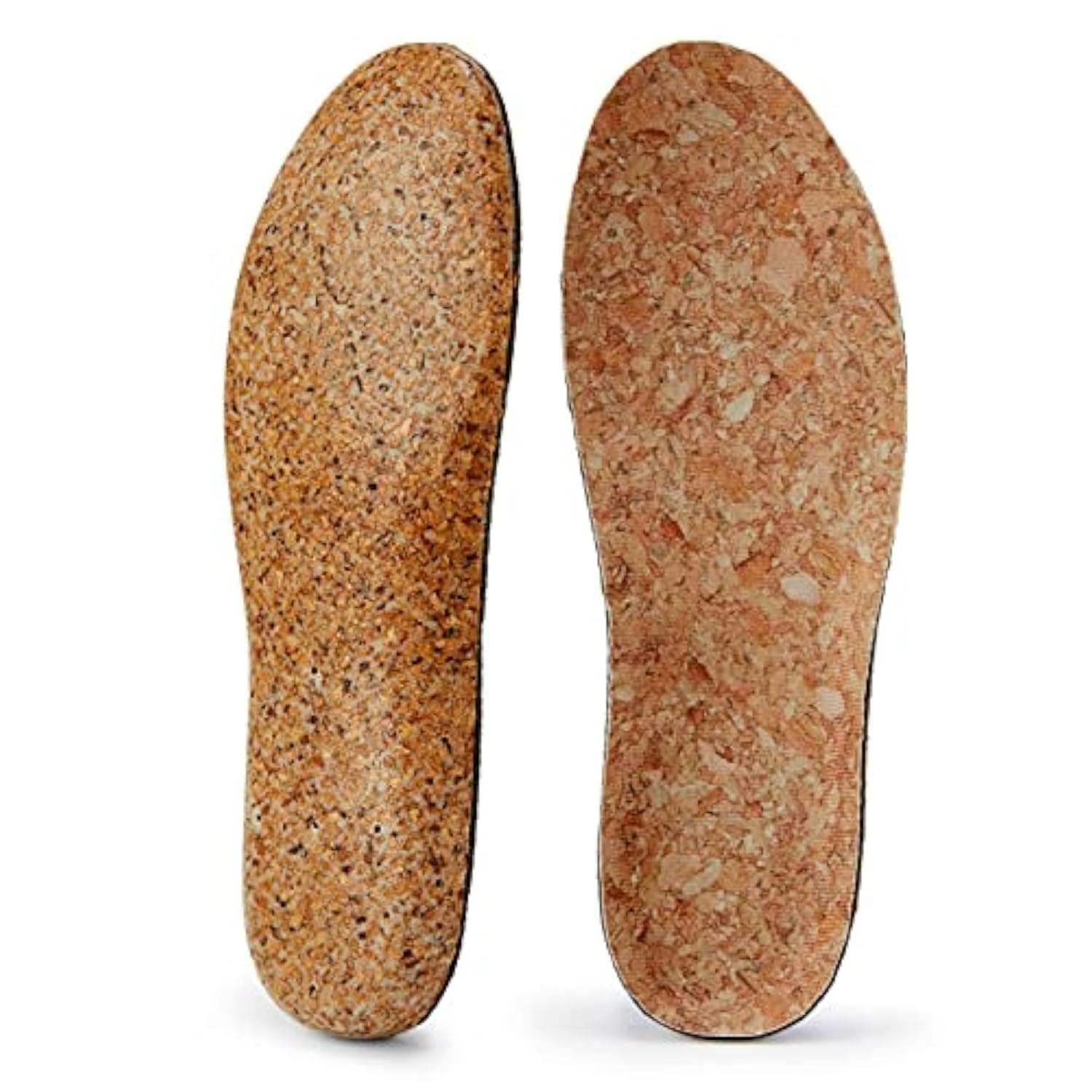 Nature Cork Arch Support Insoles for Men and Women Shoe Inserts Orthotic Inserts Flat Feet Foot - Plantar Fasciitis Orthotic Insoles for Arch Pain High Arch - Boot Insoles (Women 5.5-6)