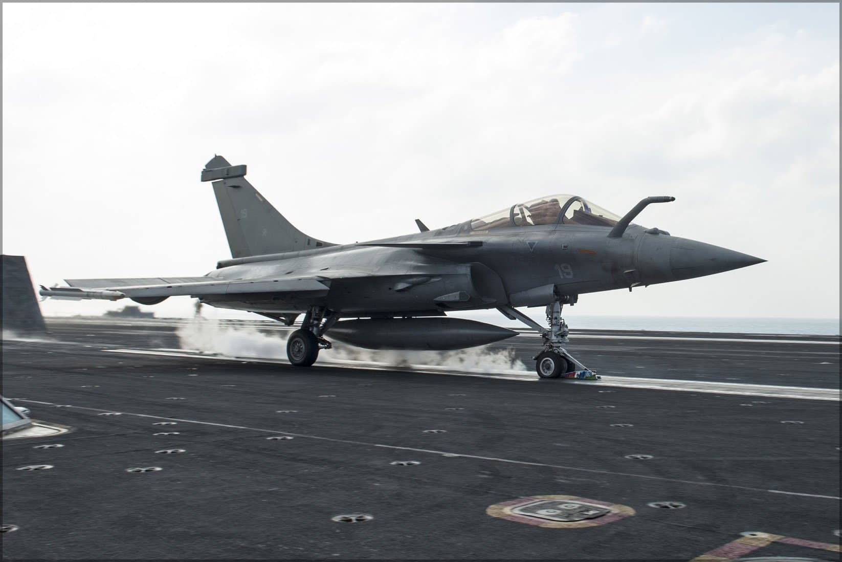 History Galore 24"x36" Gallery Poster, French Aeronavale Dassault Rafale M