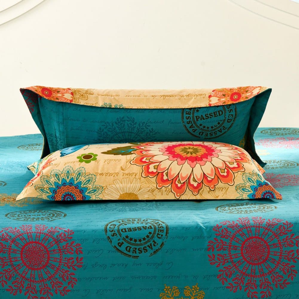 Pure cotton padded pillow case/Sanding single envelope pillowcase-W 48x74cm(19x29inch)