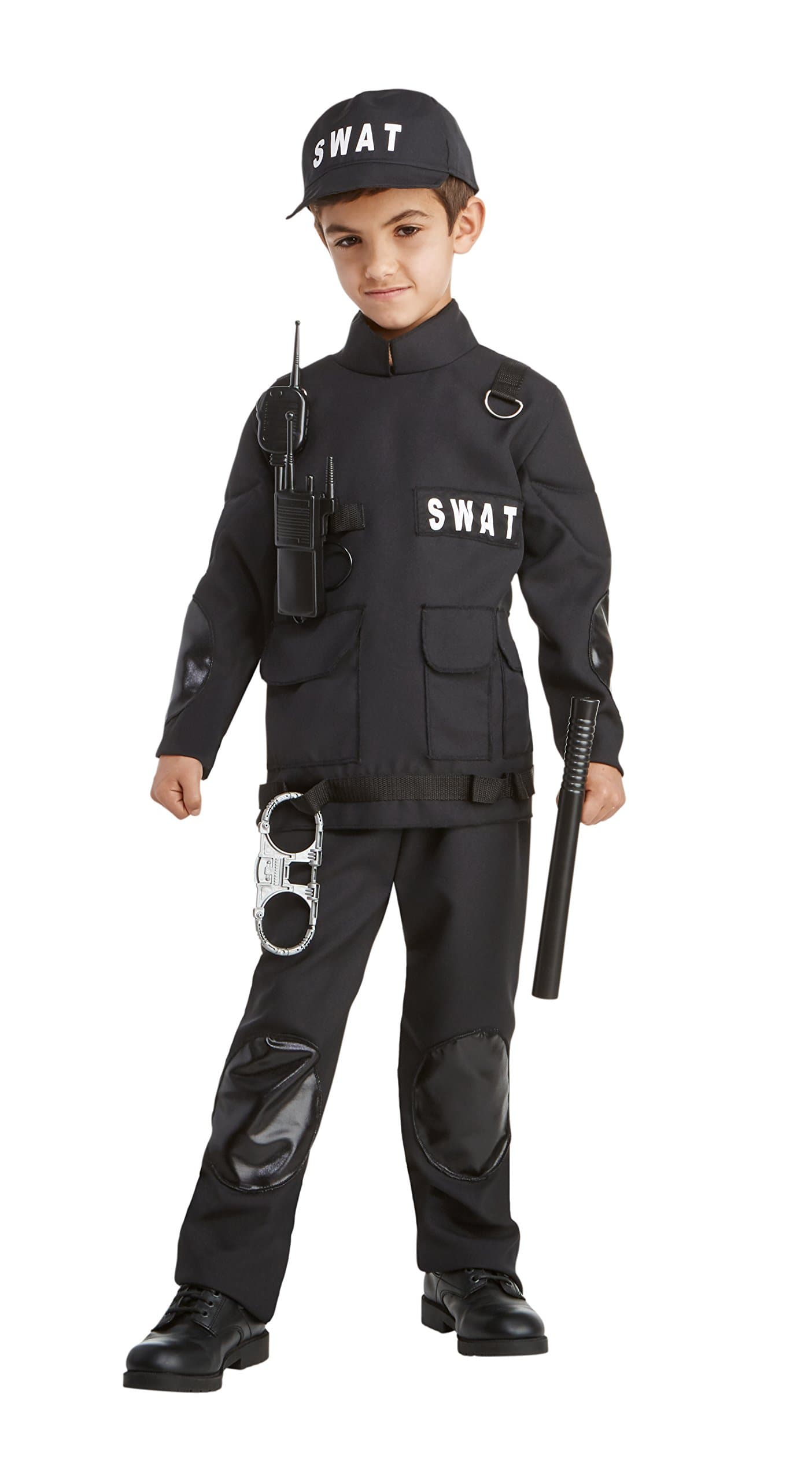 Career Day Swat Costume, Small 4-6