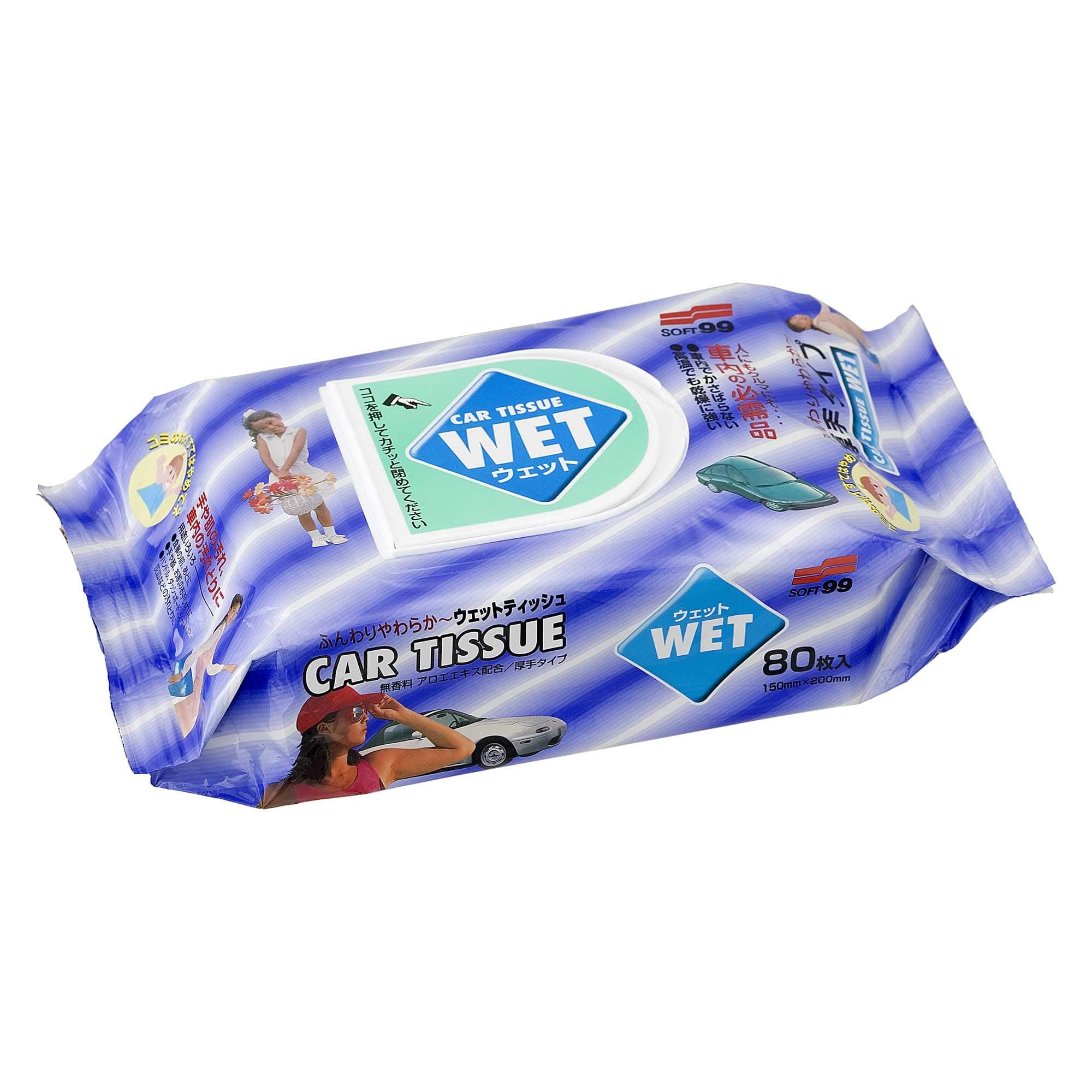 Car Clean-Up Wet Tissue