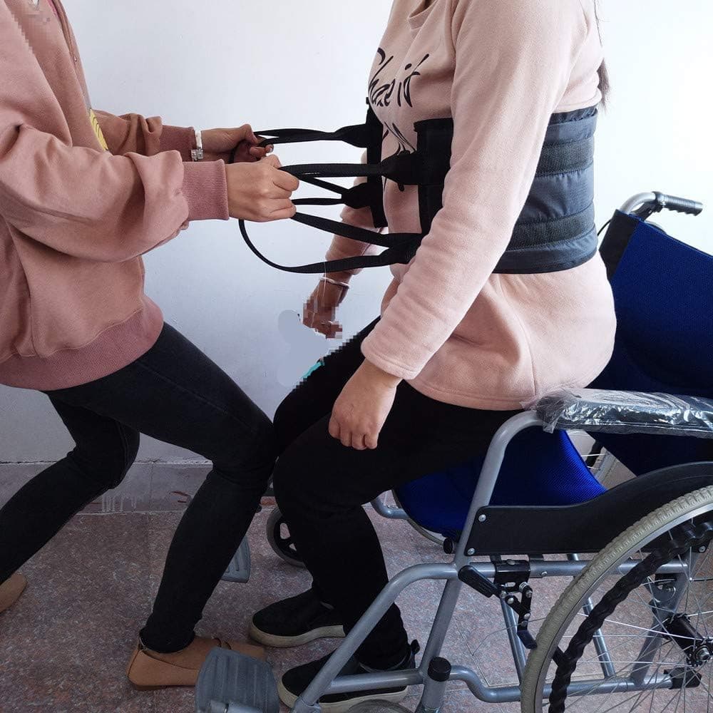 Transfer Sling – Moving Assist Hoist Gait Belt Harness Device ， for Disabled, Elderly Safety Lifting Aids Home Bed Assist Handle Back Lift Mobility Belt for Patient Care