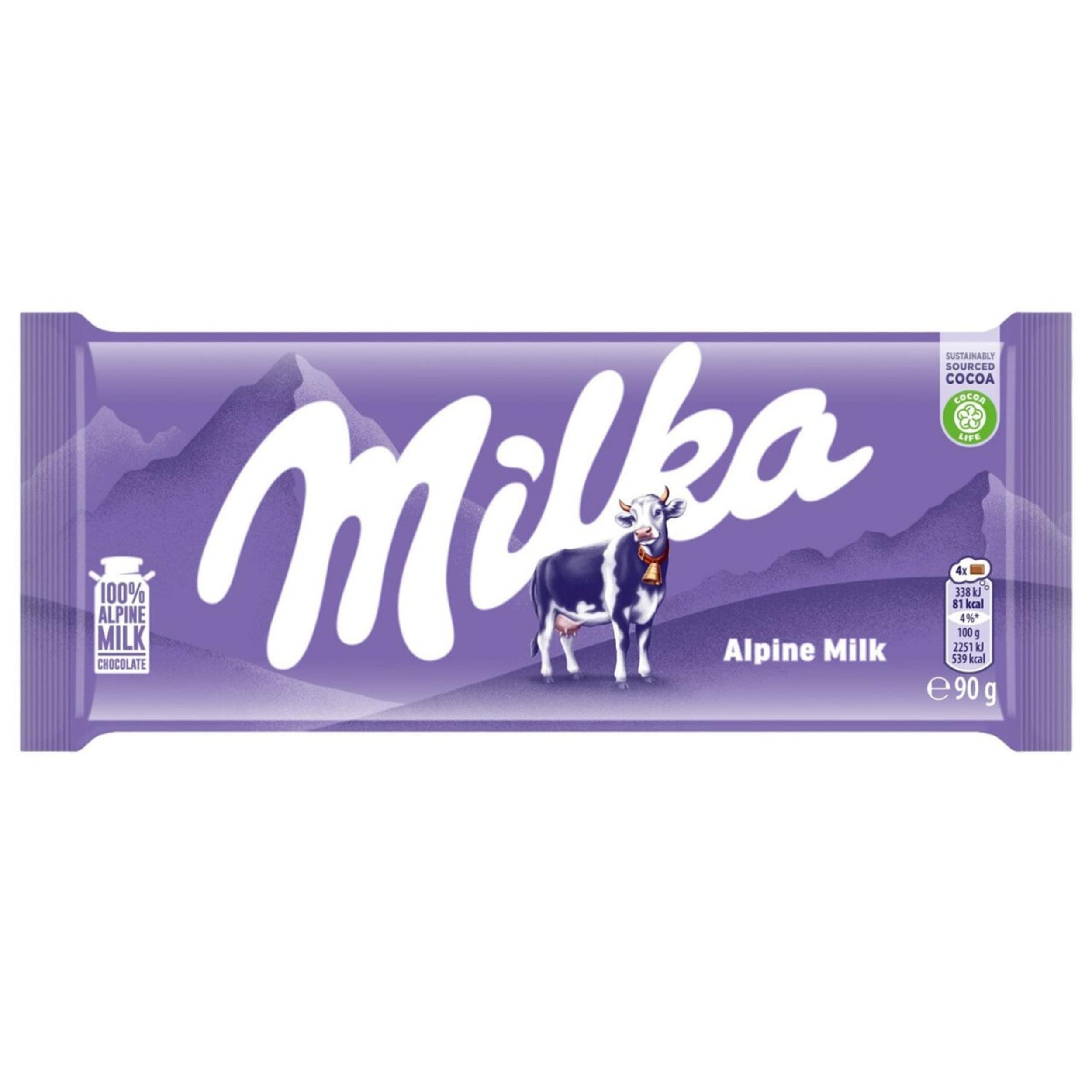Alpine Milk Chocolate - 90g