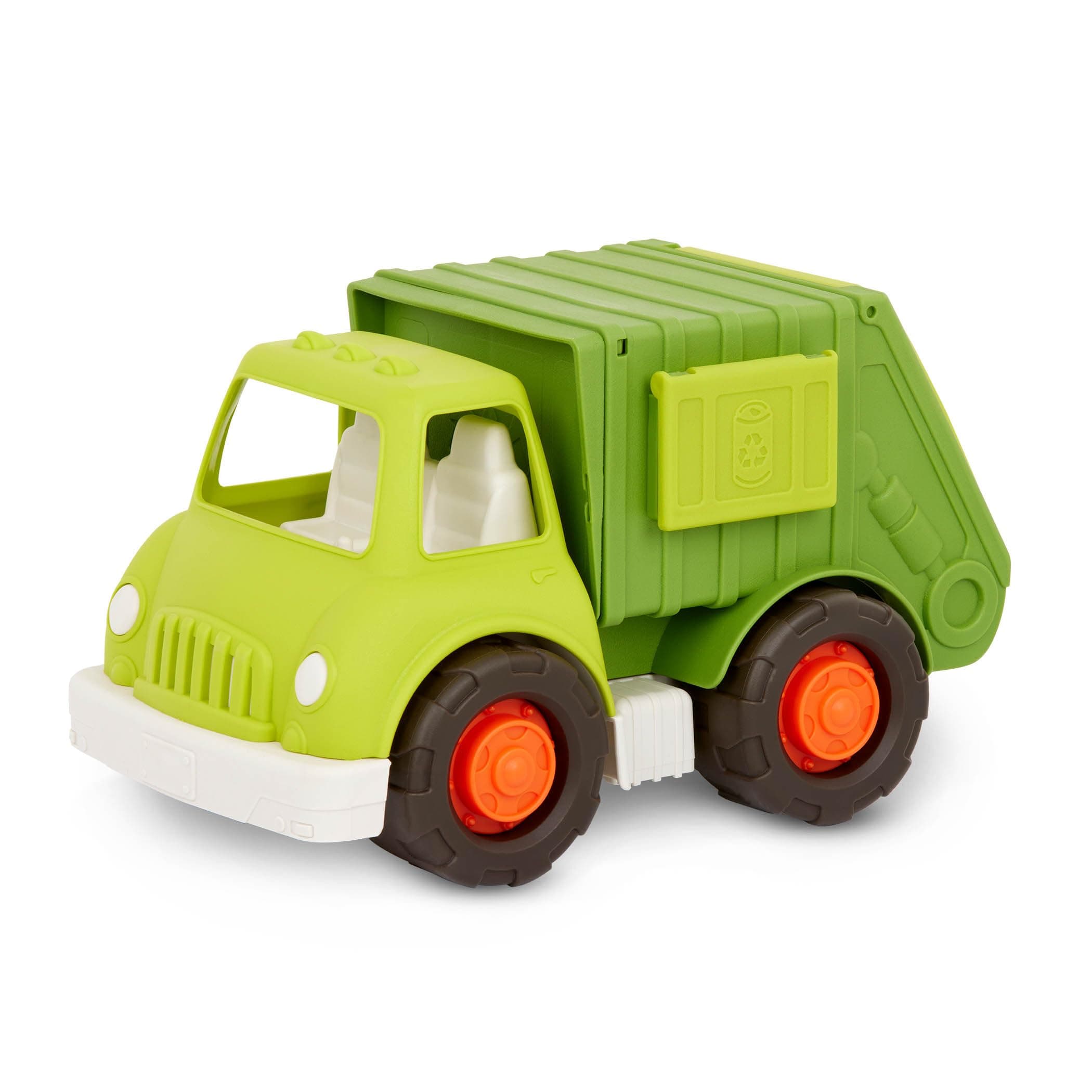 Wonder Wheels – Recycling Truck – 3 Compartments for Waste Management – Vehicle for Toddlers – Recyclable – 1 Year +