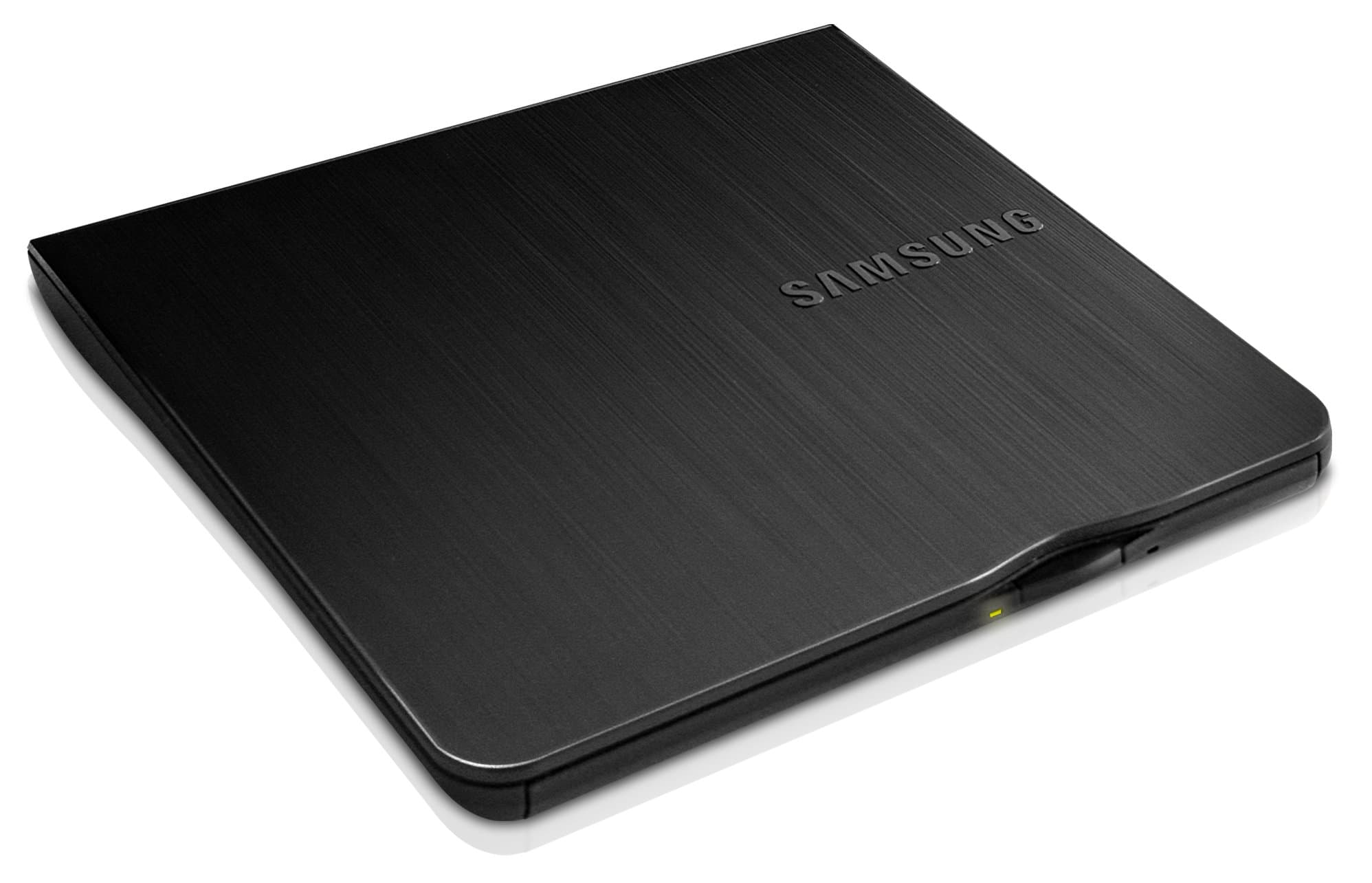 Samsung Ultra Portable Slim DVD+/-RW USB External Drive, Black SE-218BB/RSBS
