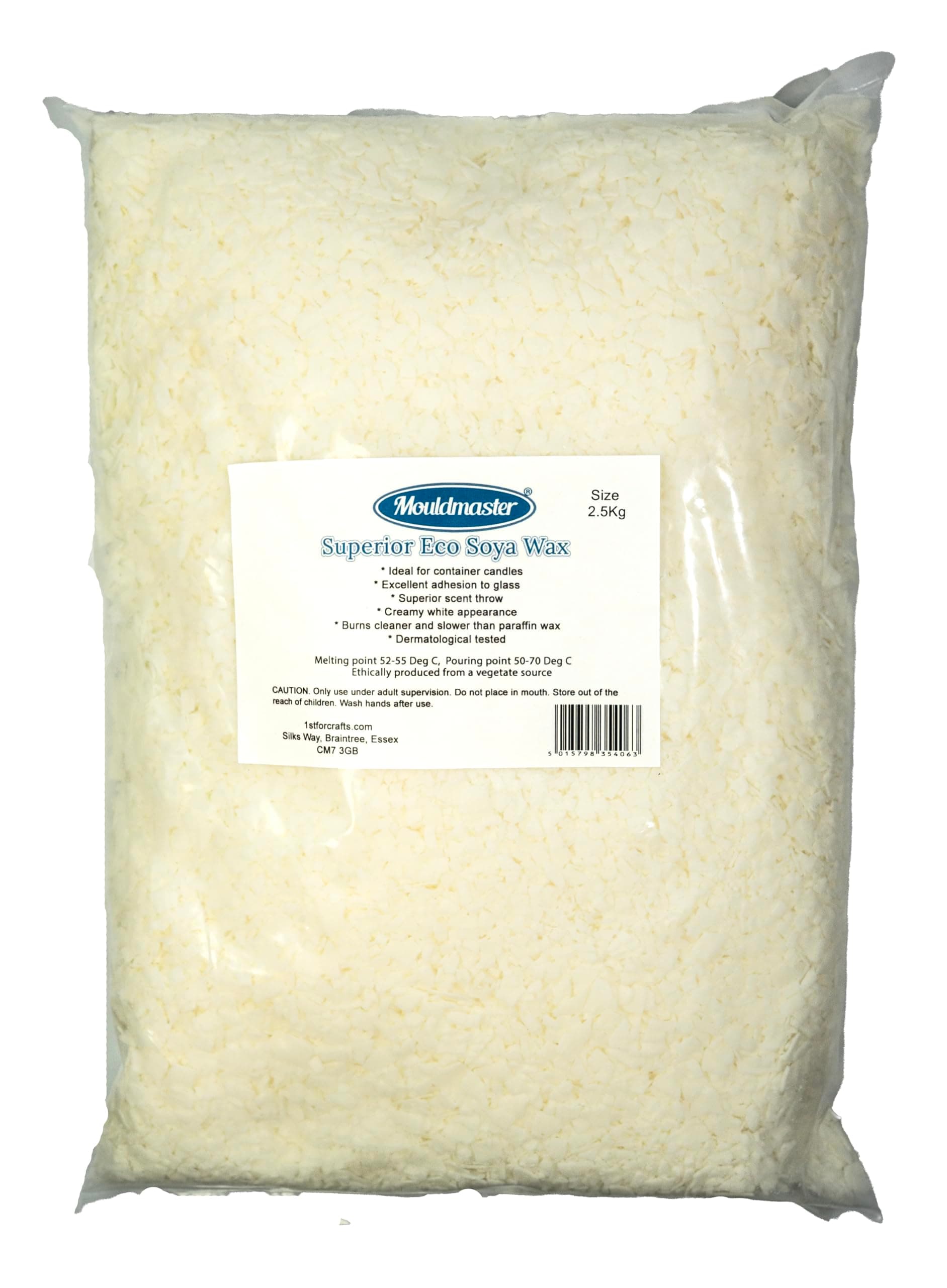 Mouldmaster Soy Wax for candle making 2.5kg