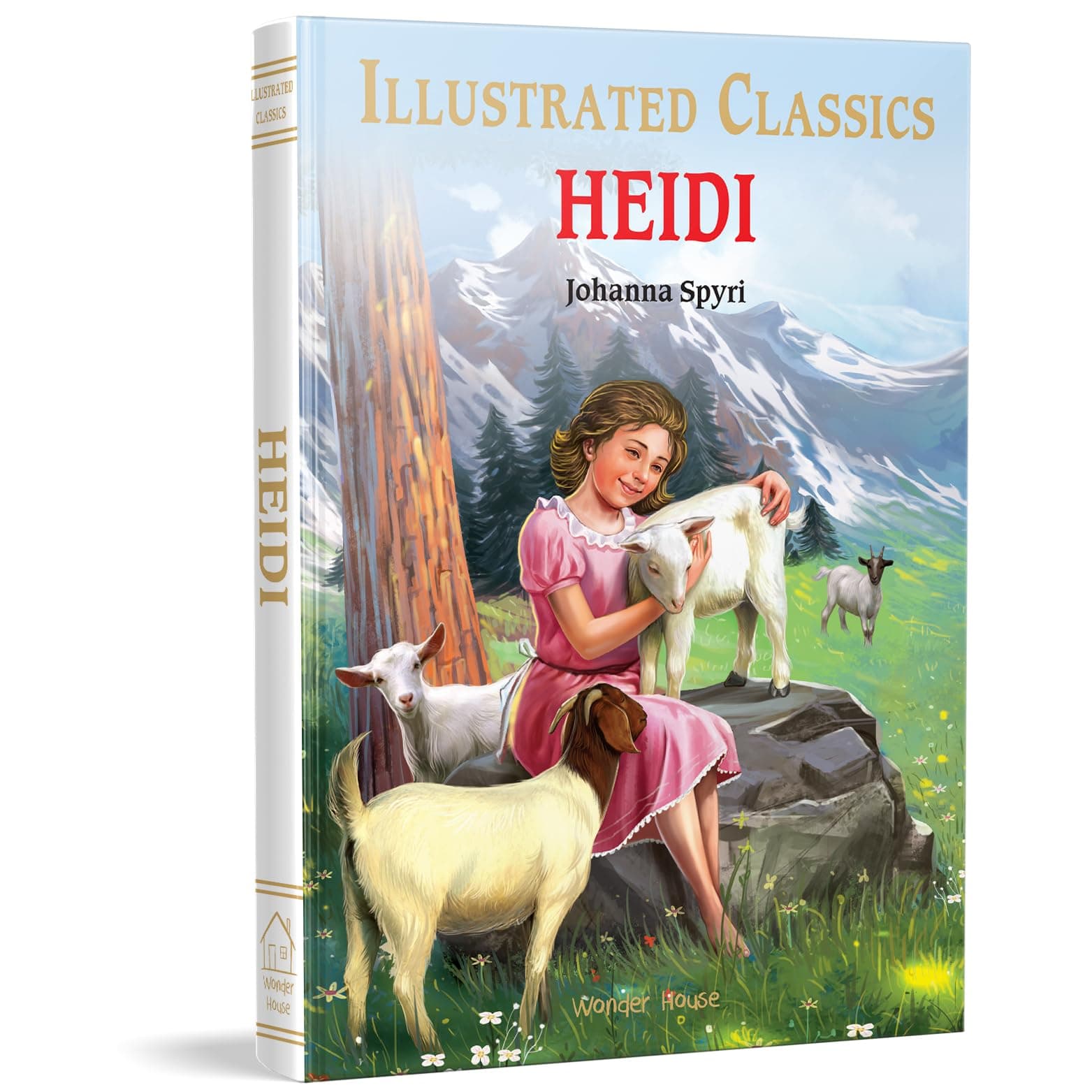 - Heidi : Illustrated Abridged Children Classics English Novel with Review Questions