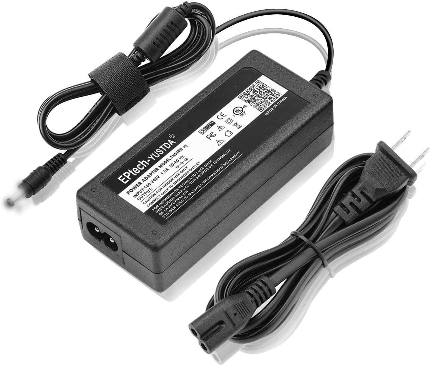 New AC Adapter Power Supply for Starlogic M17ANA LCD Monitor +Power Cord