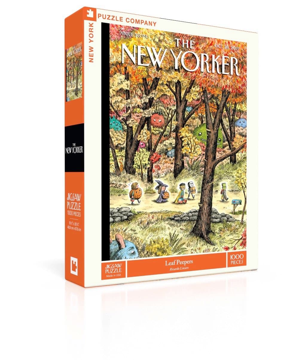 New Yorker Leaf Peepers - 1000 Piece Jigsaw Puzzle for Adults by Ricardo Liniers