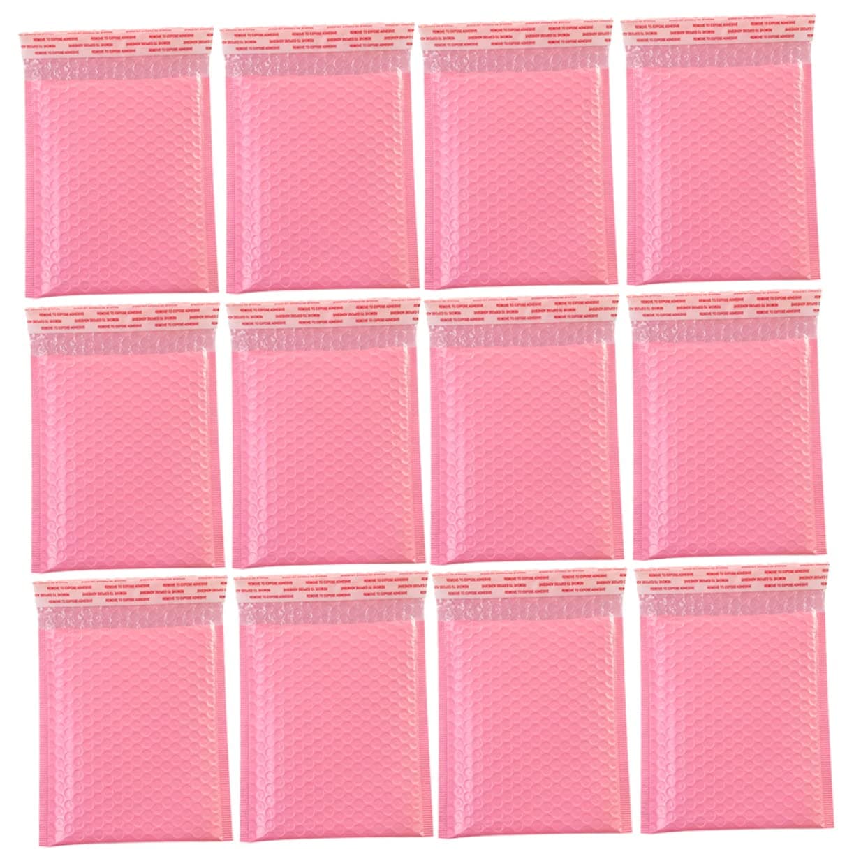 MAGICLULU 60pcs Bubble Bag Business Poly Mailers Shipping Bags Poly Mailers Bags Pink Envelopes Bubble Envelopes Black Envelopes Bubble Packaging Envelopes Bubble Shipping Bags Mail Bag Seal