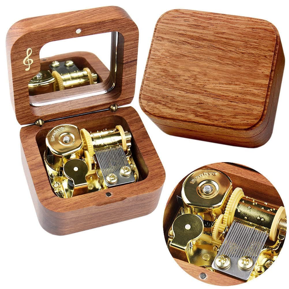 Wooden Note Music Box