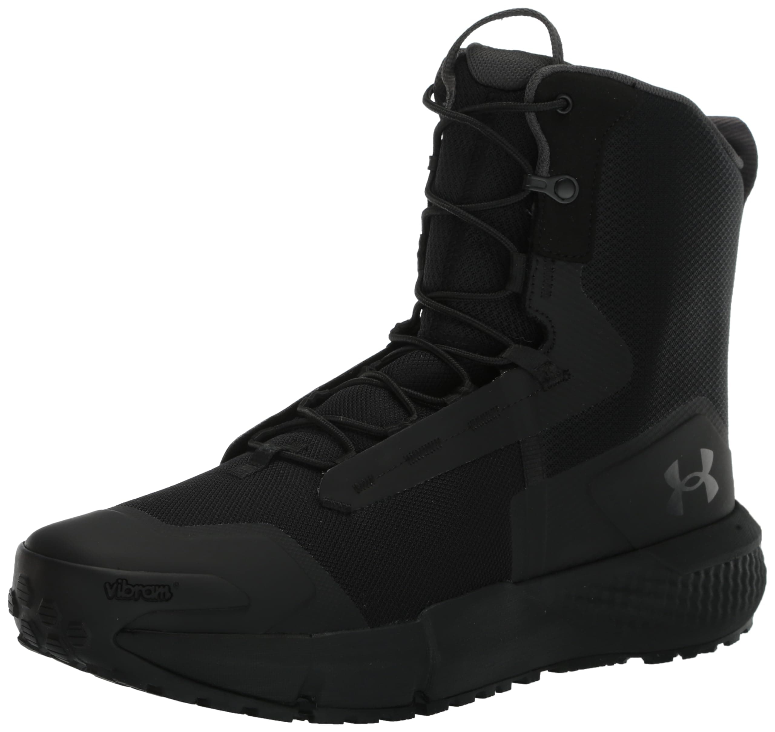 Men's Charged Valsetz Military and Tactical Boot, (001) Black/Black/Jet Gray, 9