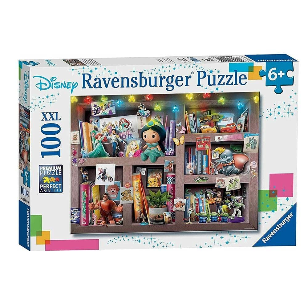 Disney Universe Multi-Character 100 Piece Jigsaw Puzzle for Kids Age and Adults Age 6 Years Up