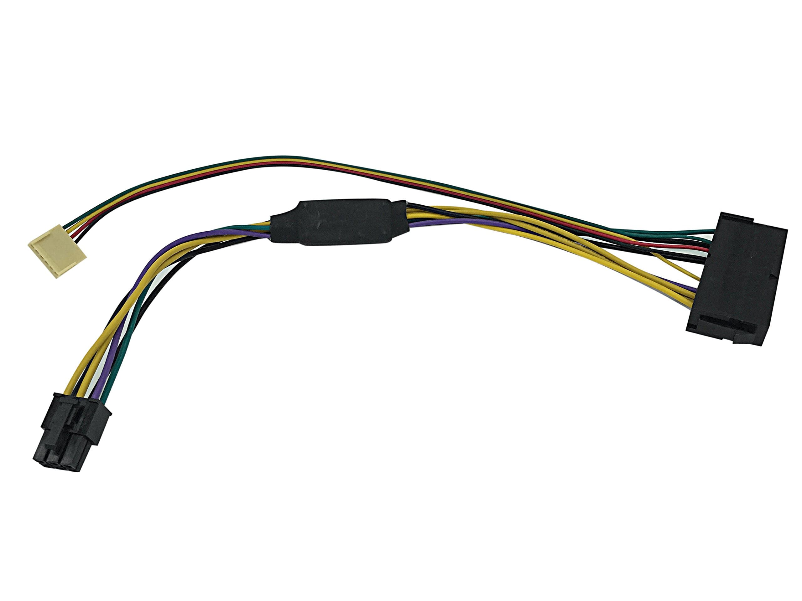 HP Z230 motherboard 6-Pin 6P to 24 Pin ATX Power Supply PSU adapter cable