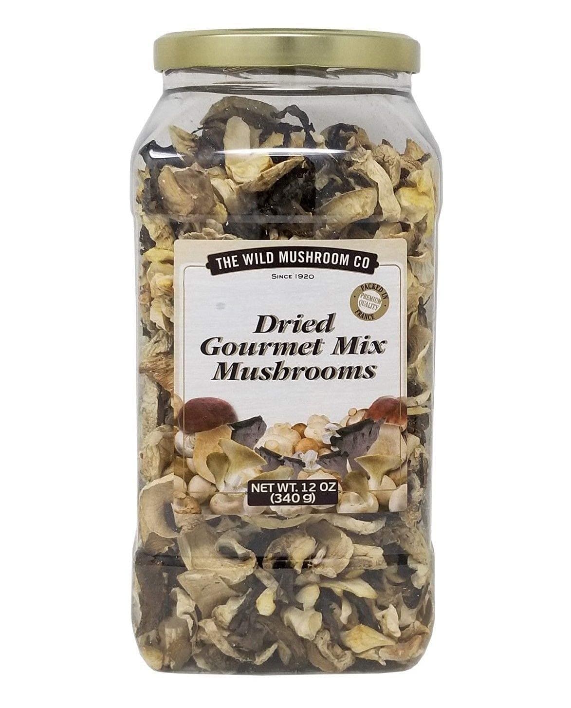 Dried Gourmet Mix European Mushrooms 12 Ounces (340g)