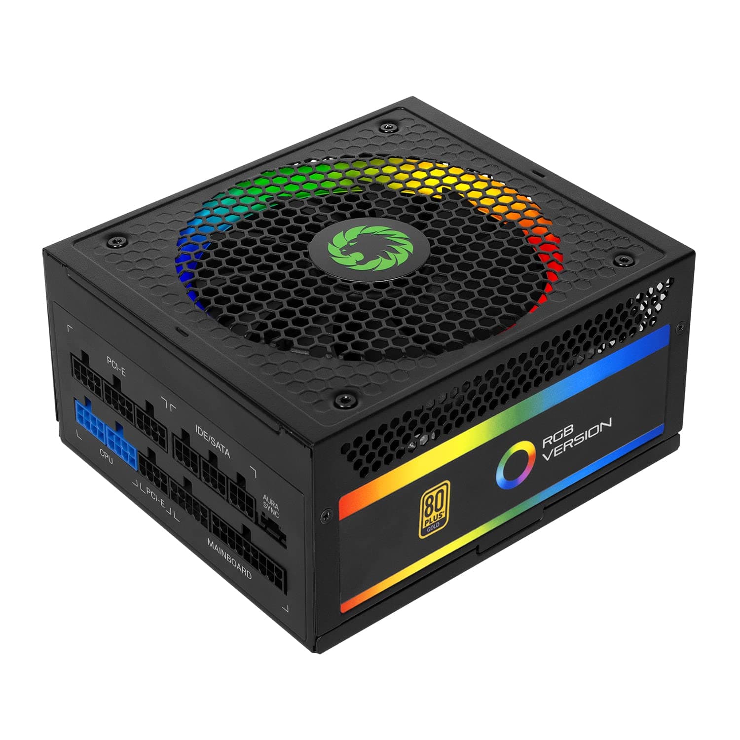 GAMEMAX 850W Power Supply, Fully Modular, 80 Plus Gold, ARGB SYNC with Motherboard, RGB-850 Pro
