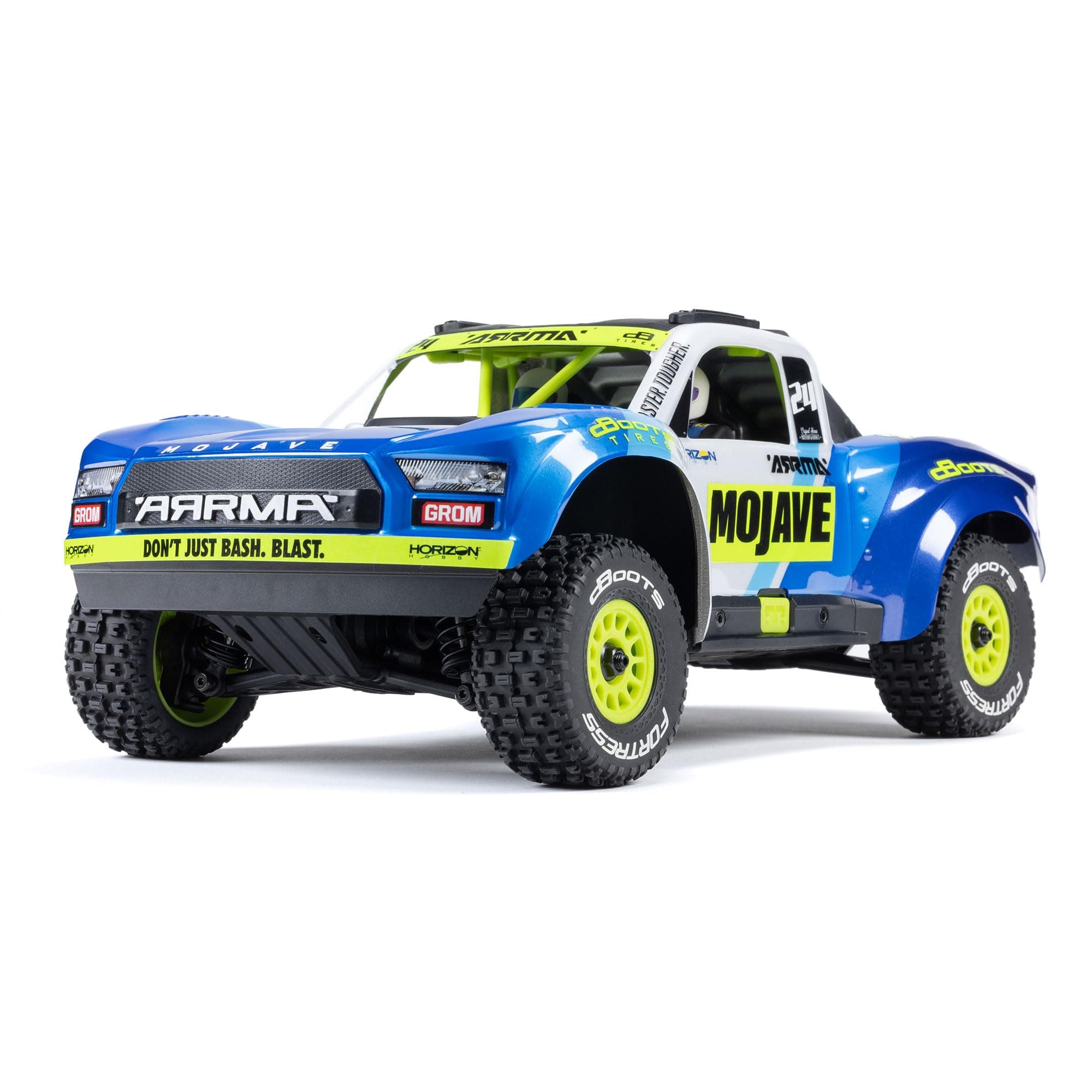 ARRMA Mojave GROM MEGA 380 Brushed 4x4 1:18 RTR Desert Truck - Blue