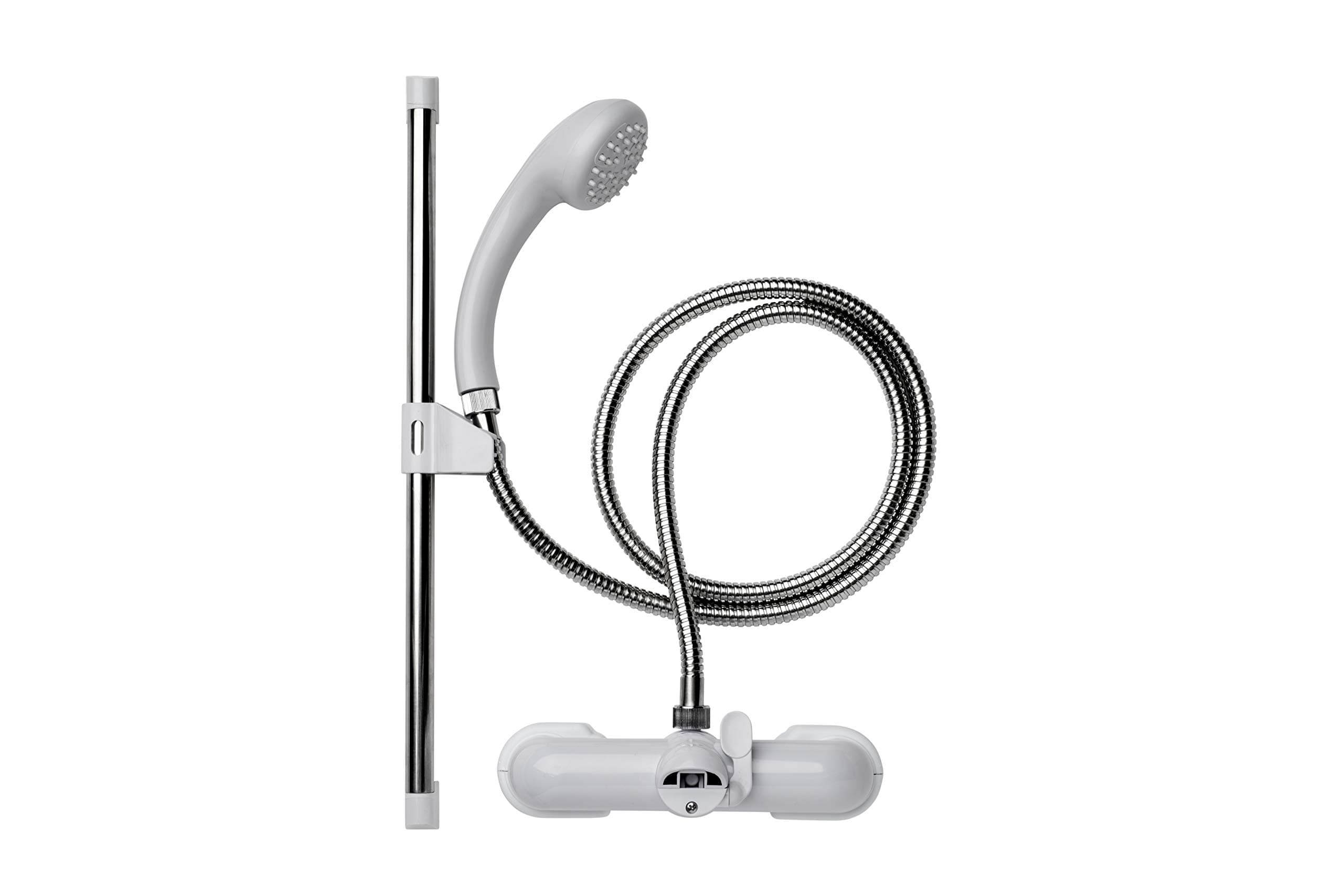 Bath Shower Mixer Set, Silver