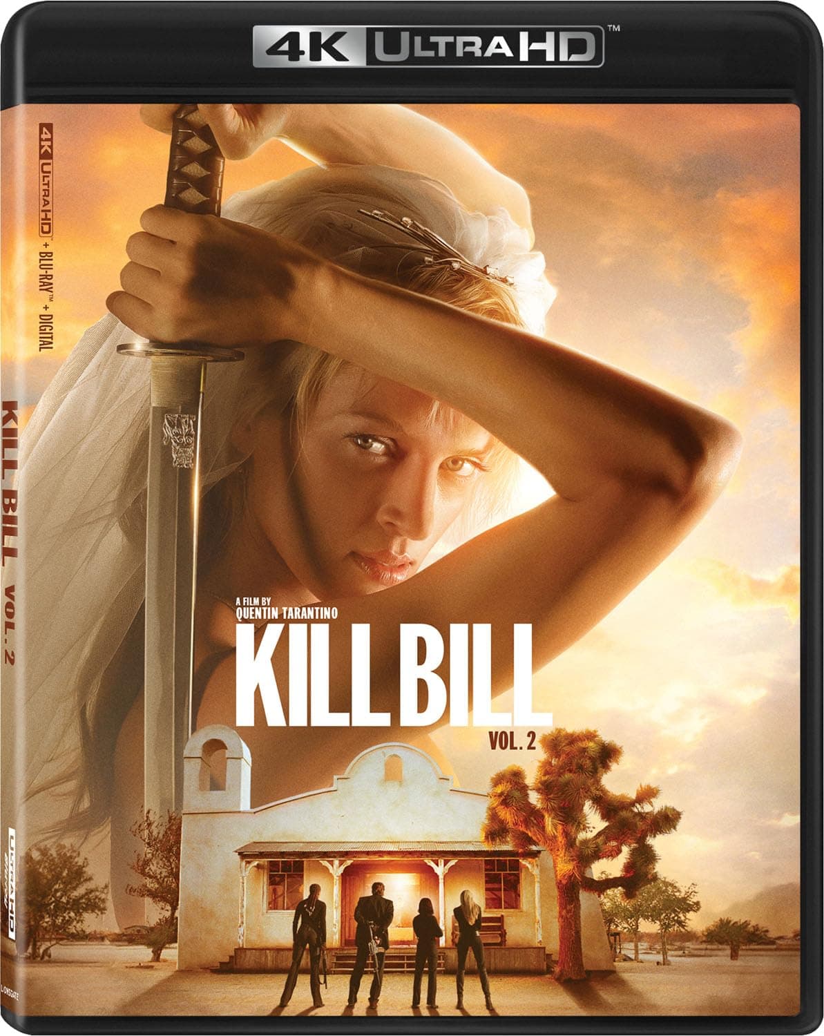 Kill Bill: Vol. 2 - BLURAY, Digital, 4K ULTRA HD [4K UHD]