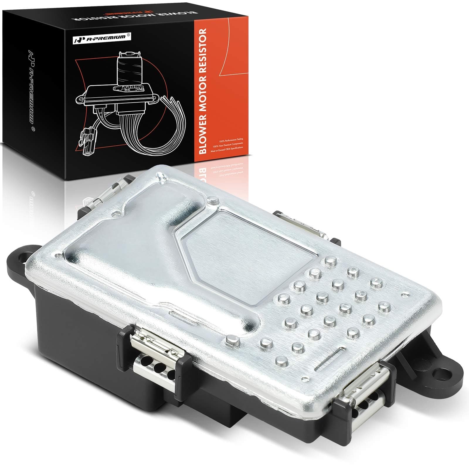 A-Premium HVAC Heater Blower Motor Resistor Compatible with Mercedes-Benz Vehicles - C250, C300, C350, C63/CLS63/E63 AMG, CLS400, CLS550, CLS63/E63 AMG S, E250, E400, E550, GLK250, GLK350, SL400