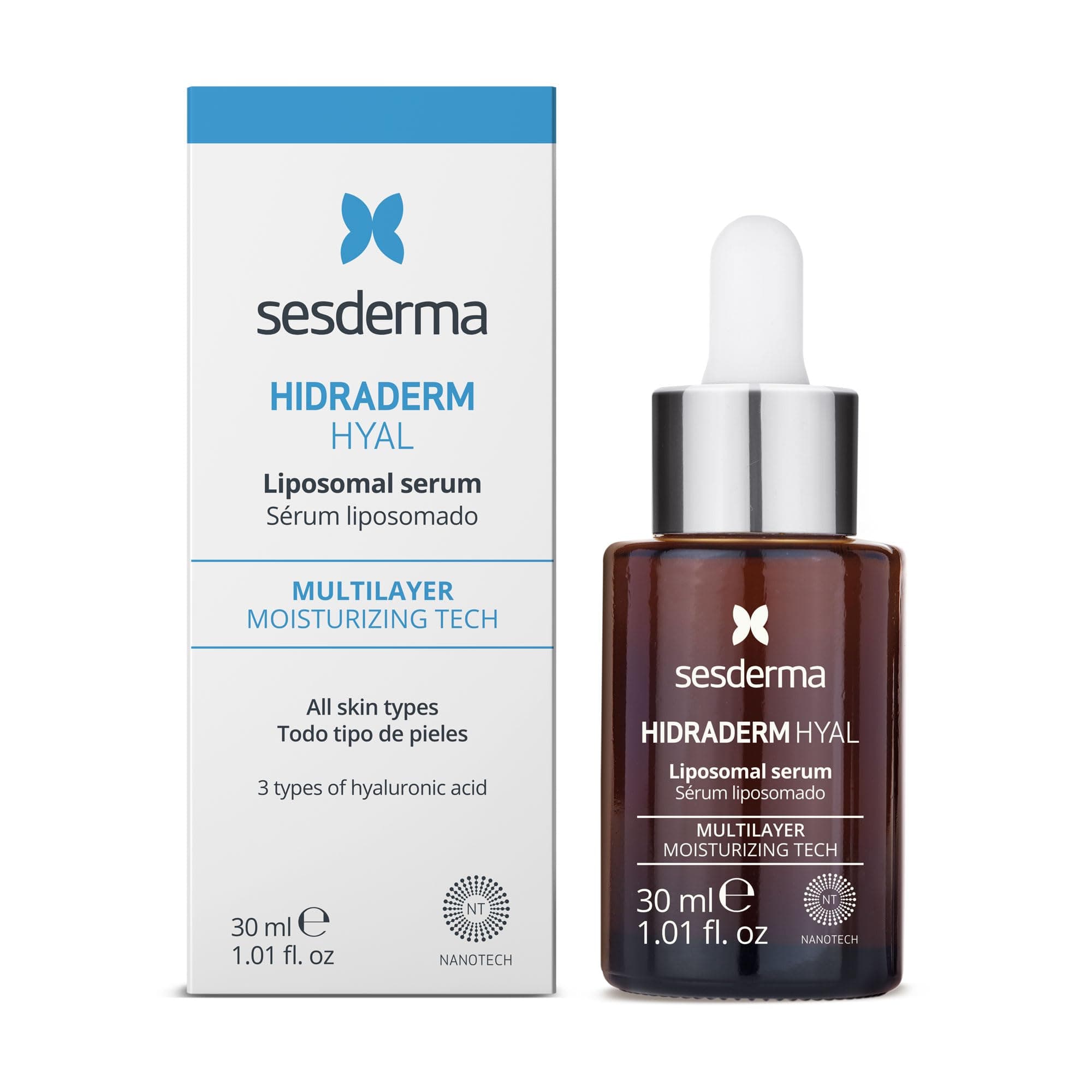 Hidraderm Hyal Liposomal Serum – Extreme Hydration – Triple Hyaluronic Acid – 30 ml