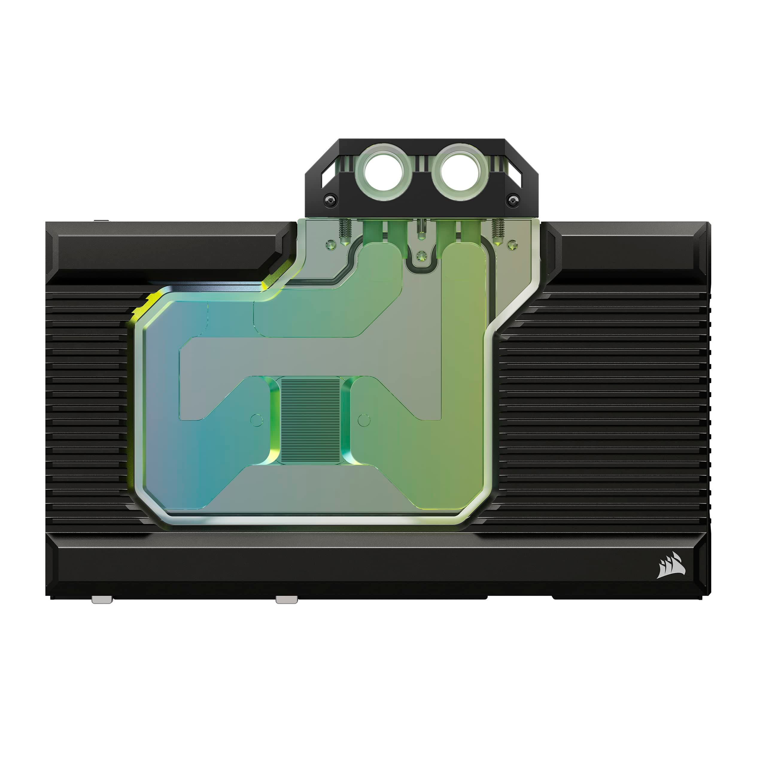 Corsair Hydro X Series XG7 RGB 4090 Founders Edition GPU Water Block - For NVIDIA® GeForce RTX™ 4090 FE - CNC Nickel-Platted Copper, 50 Cooling Fins, Included Backplate & ARGB Adapater Cable - Black
