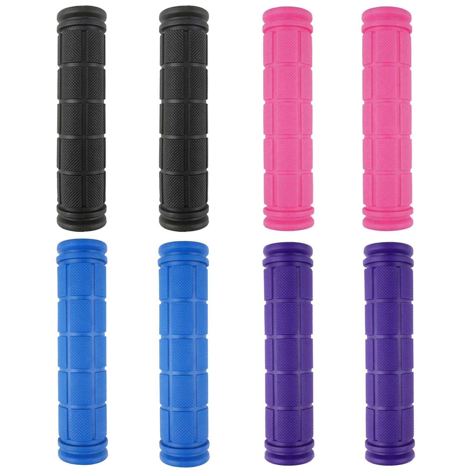 - 4 Pairs Bicycle Handle Bar Grips Mushroom Grips for BMX/MTB/Road Mountain Bikes