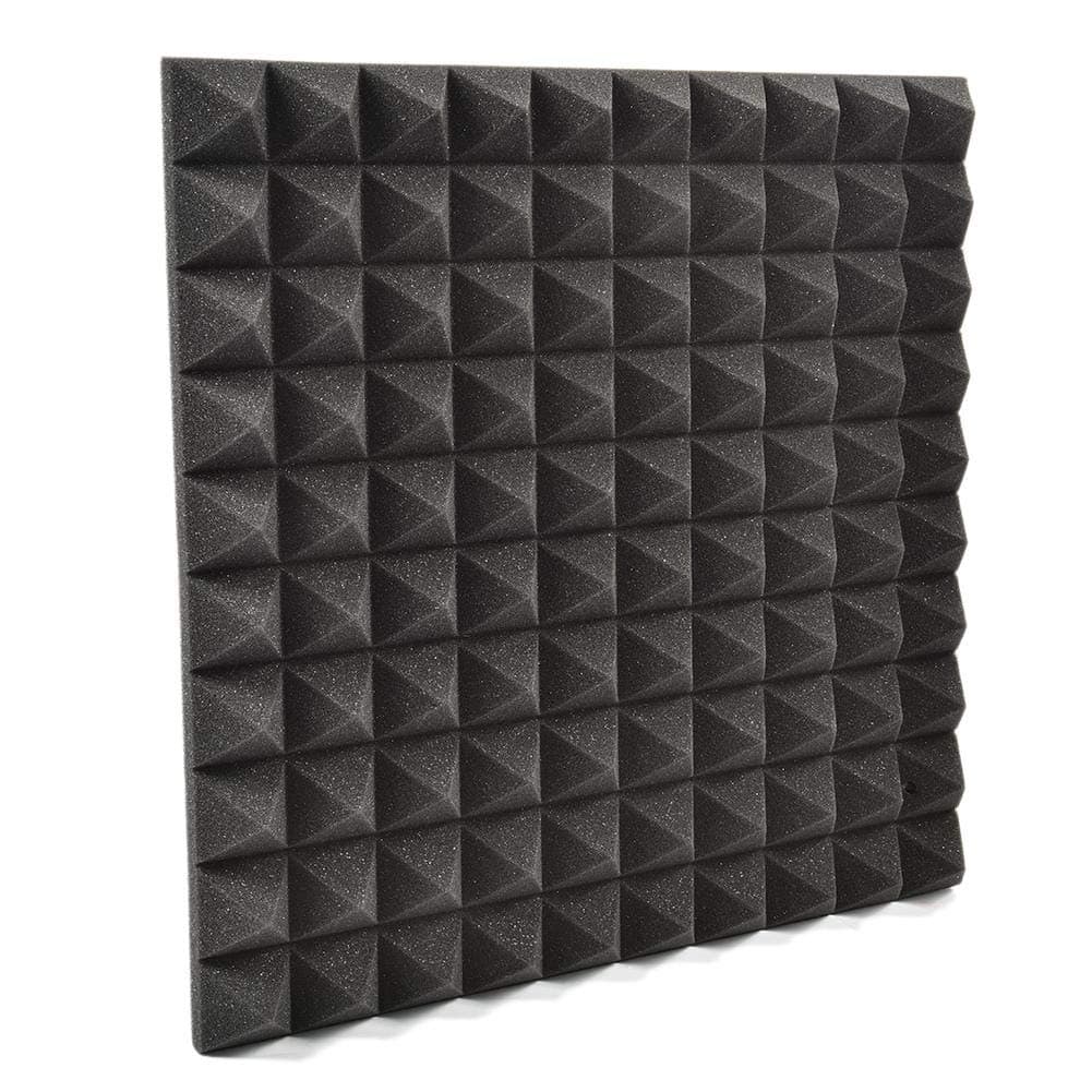 CampHiking Sound Proofing Foam 50 50CM - Studio Soundproof Treatment Wall Panel Tiles Sound Insulation Noise Reduction Pads For Wall Door Dome Decoration Wall Art