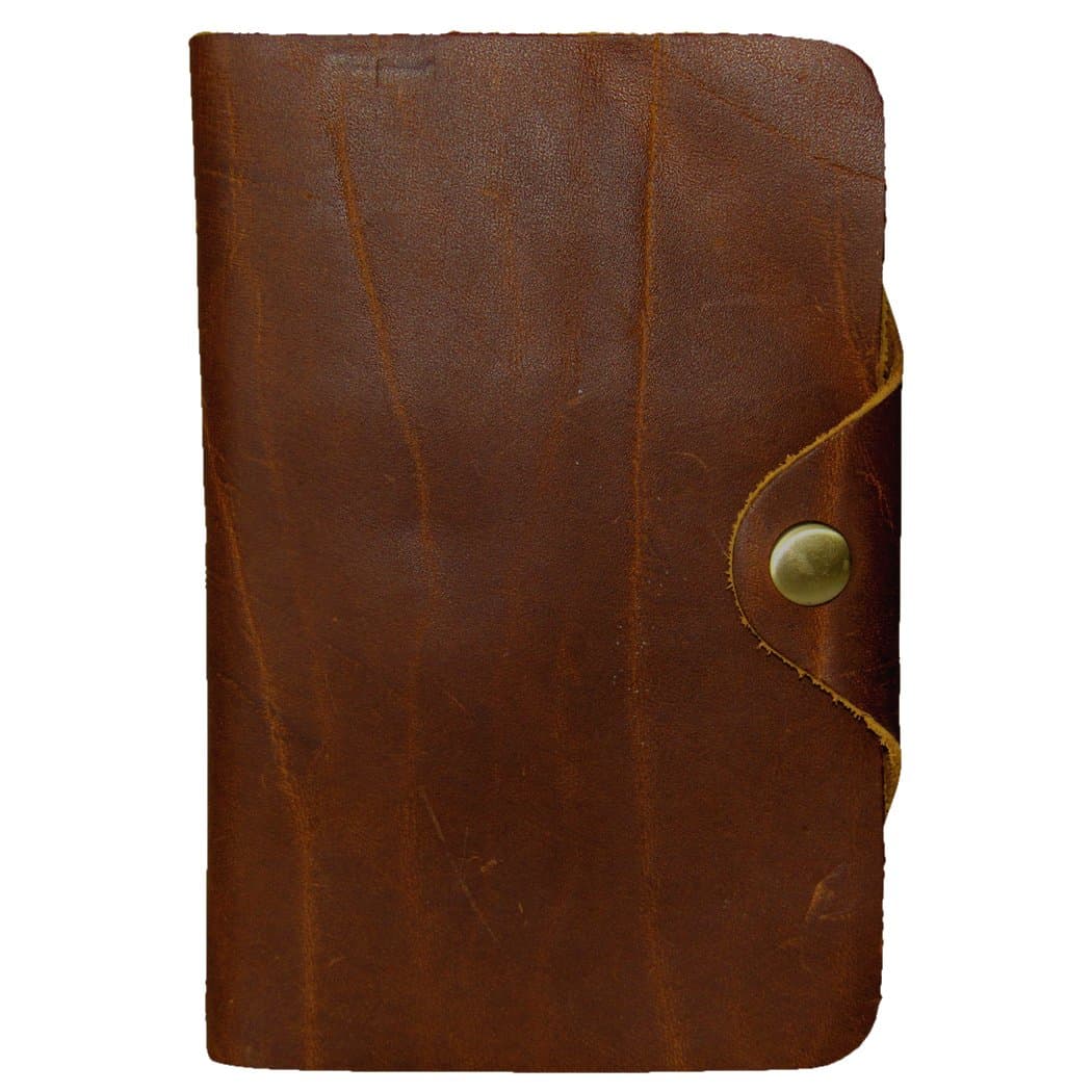 Levelive Men's Vintage Genuine Cowhide Leather Handmade Bifold Wallet LL002