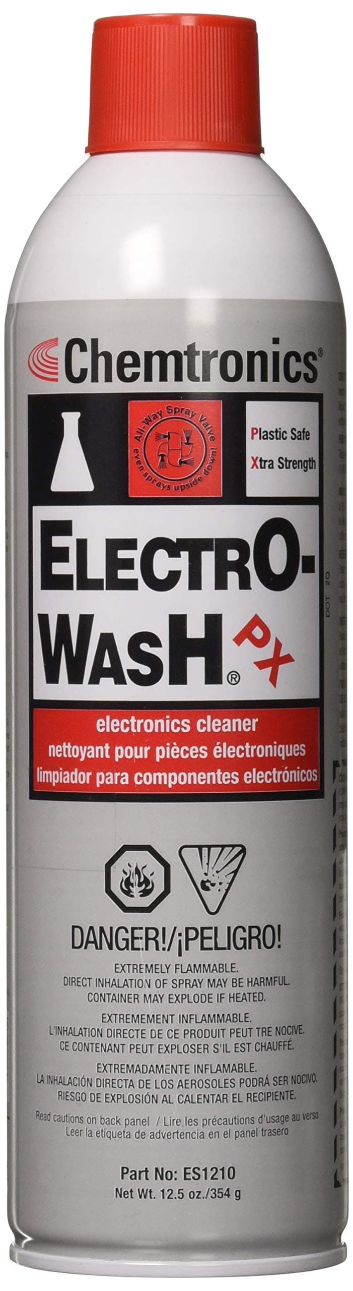 ITW CHEMTRONICS ES1210 Cleaner DEGREASER, AEROSOL, 12.5OZ