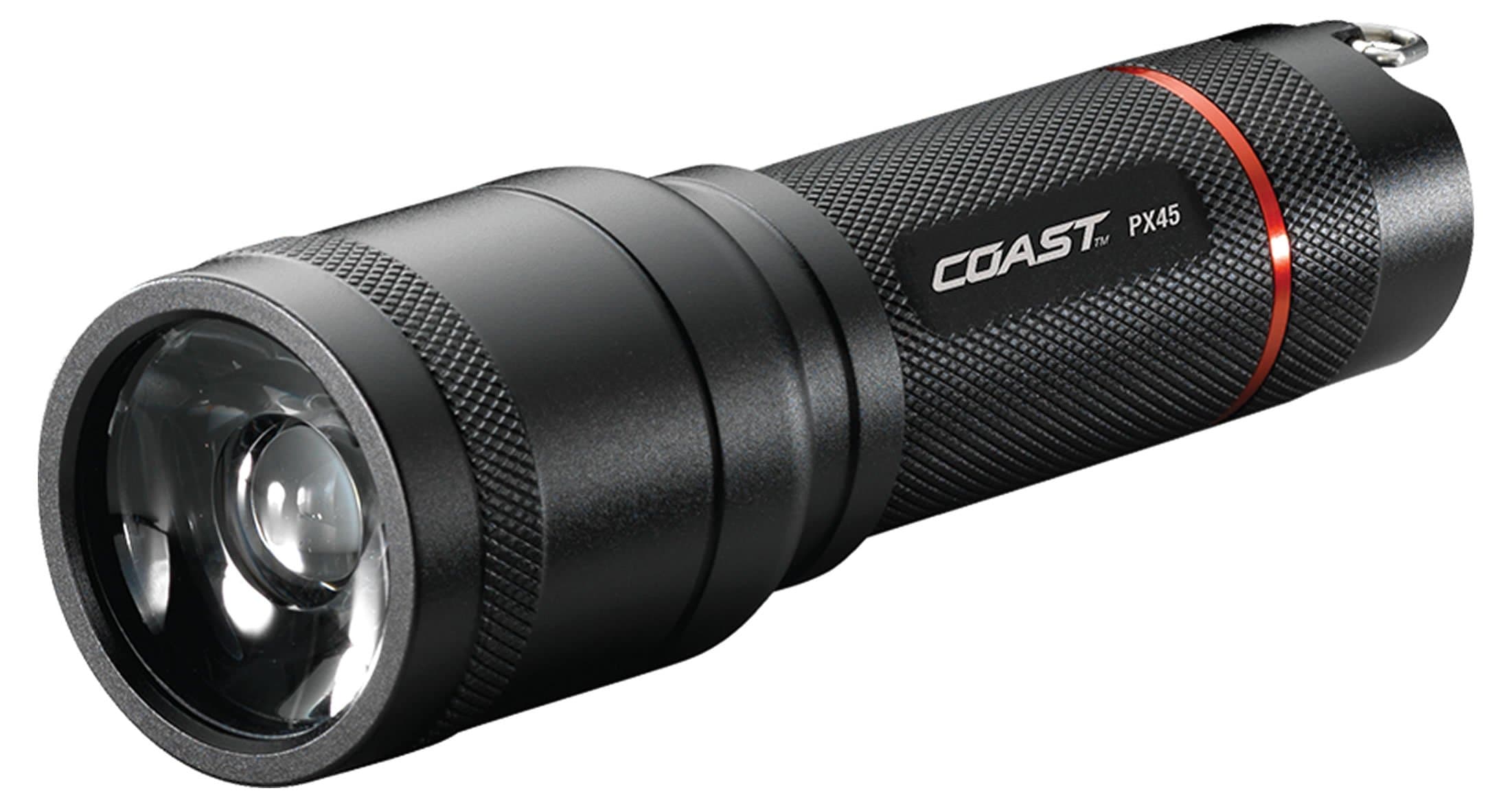 COAST® PX45 275 Lumen TWIST FOCUS™ LED Flashlight, Black
